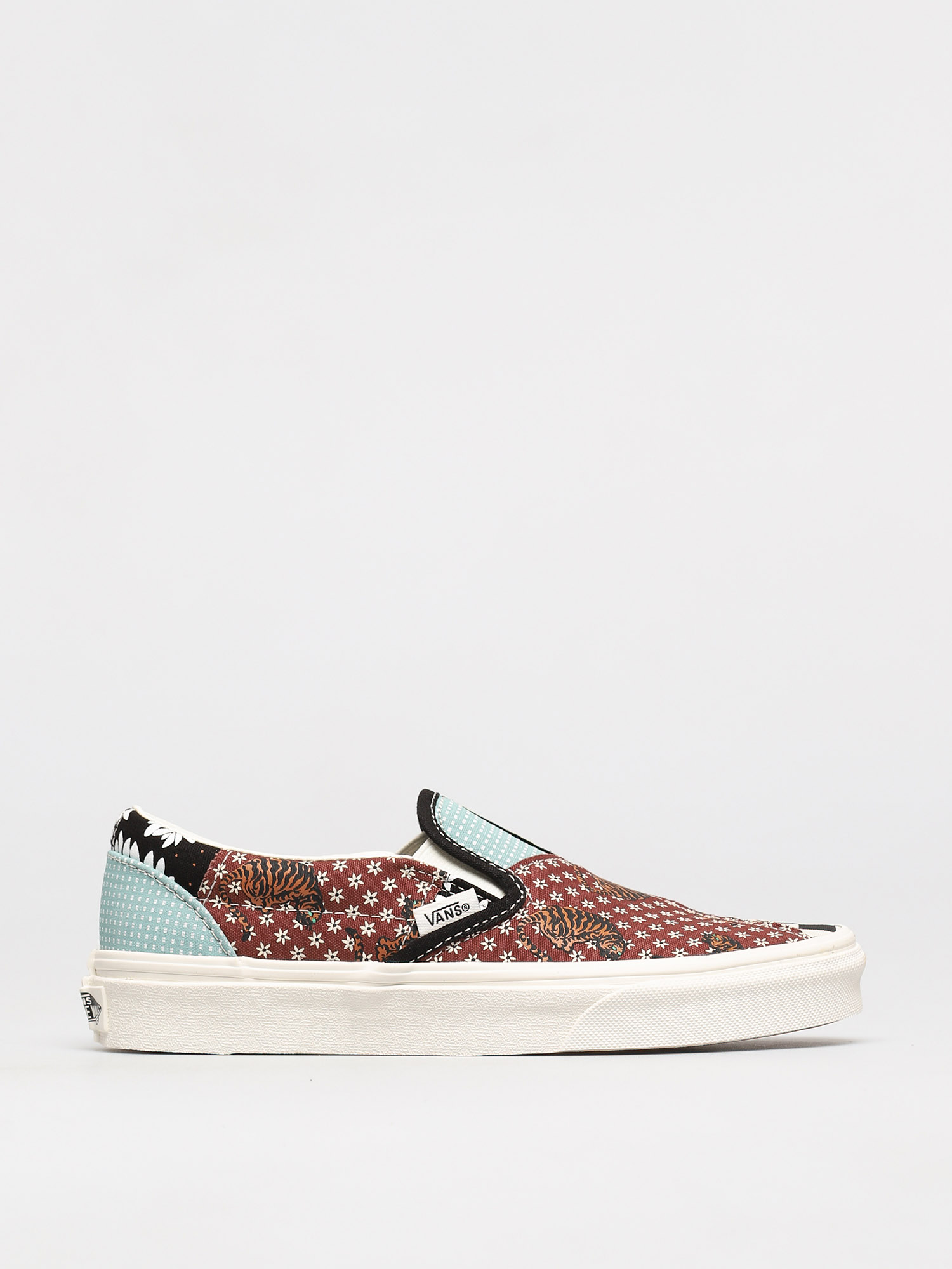 Buty Vans Classic Slip On (tiger patchwork/blktrwht)