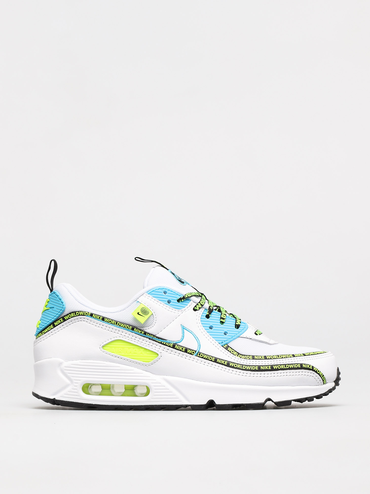 Buty Nike Air Max 90 Se (white/blue fury black volt)