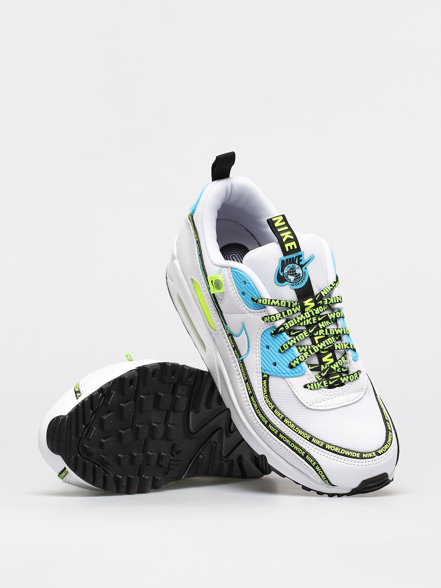 Buty Nike Air Max 90 Se (white/blue fury black volt)