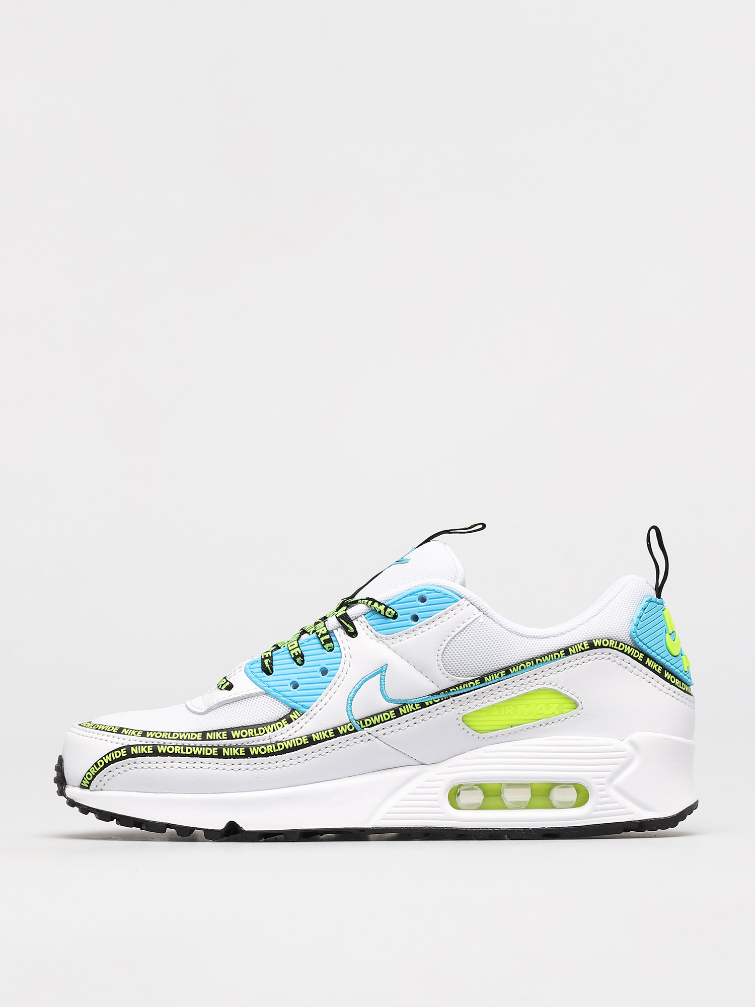 Buty Nike Air Max 90 Se (white/blue fury black volt)