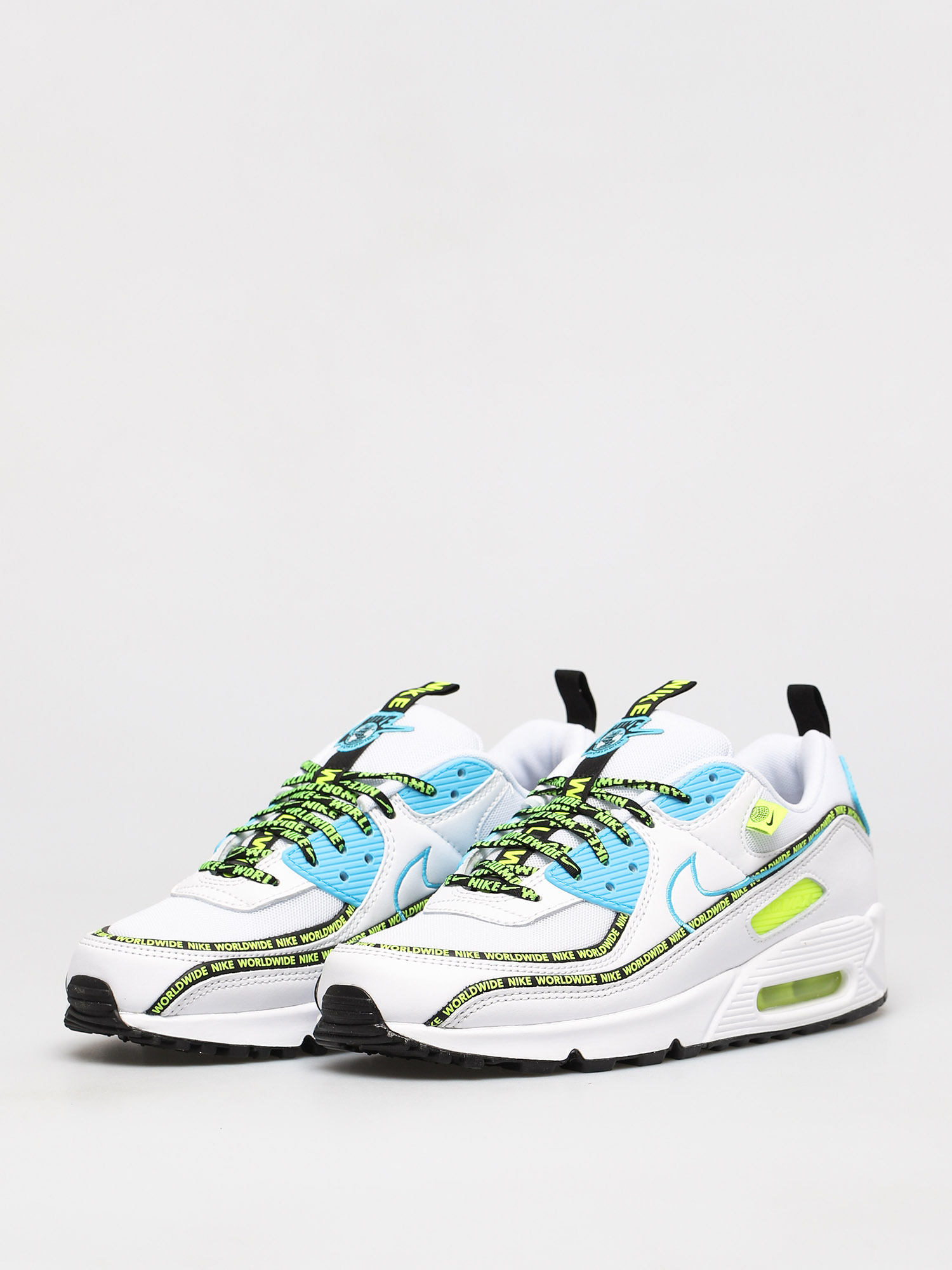Buty Nike Air Max 90 Se (white/blue fury black volt)