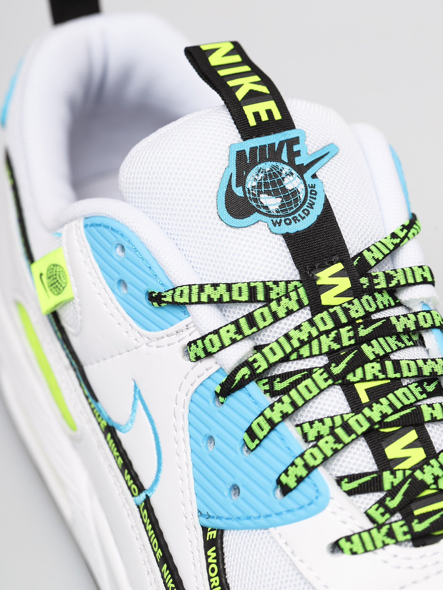 Buty Nike Air Max 90 Se (white/blue fury black volt)