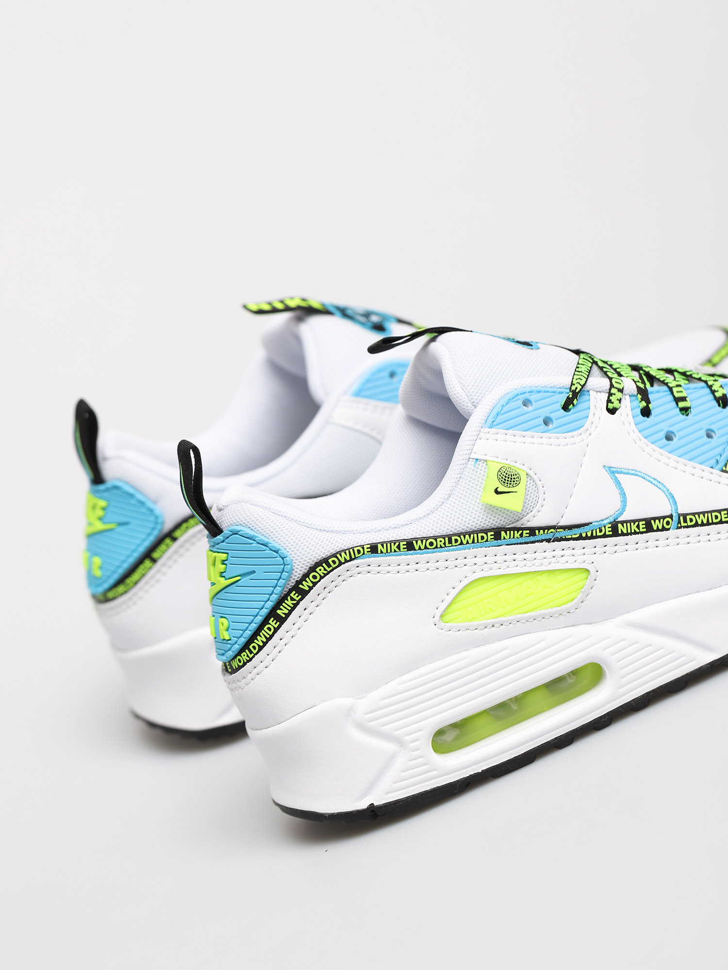 Buty Nike Air Max 90 Se (white/blue fury black volt)