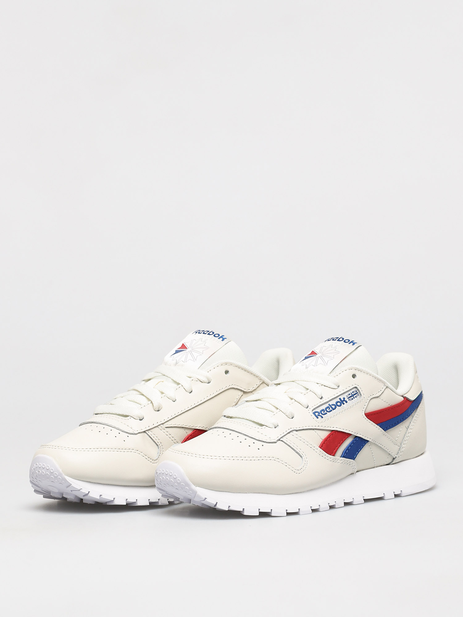 Buty Reebok Classic Leather Wmn (chalk/vecred/vecblu)