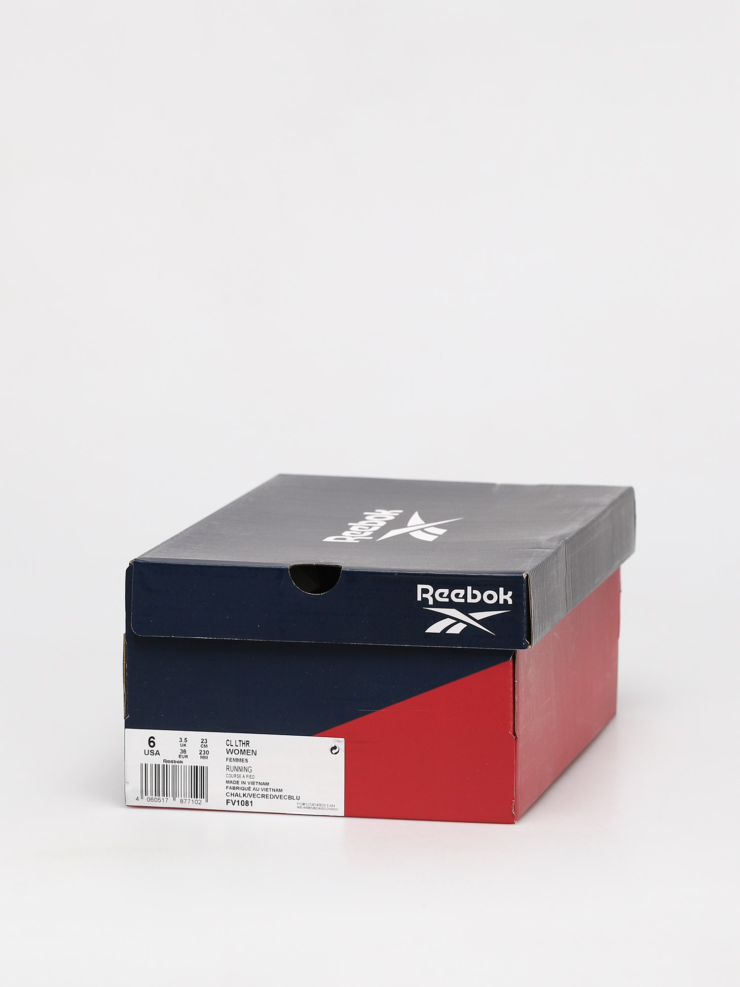 Buty Reebok Classic Leather Wmn (chalk/vecred/vecblu)