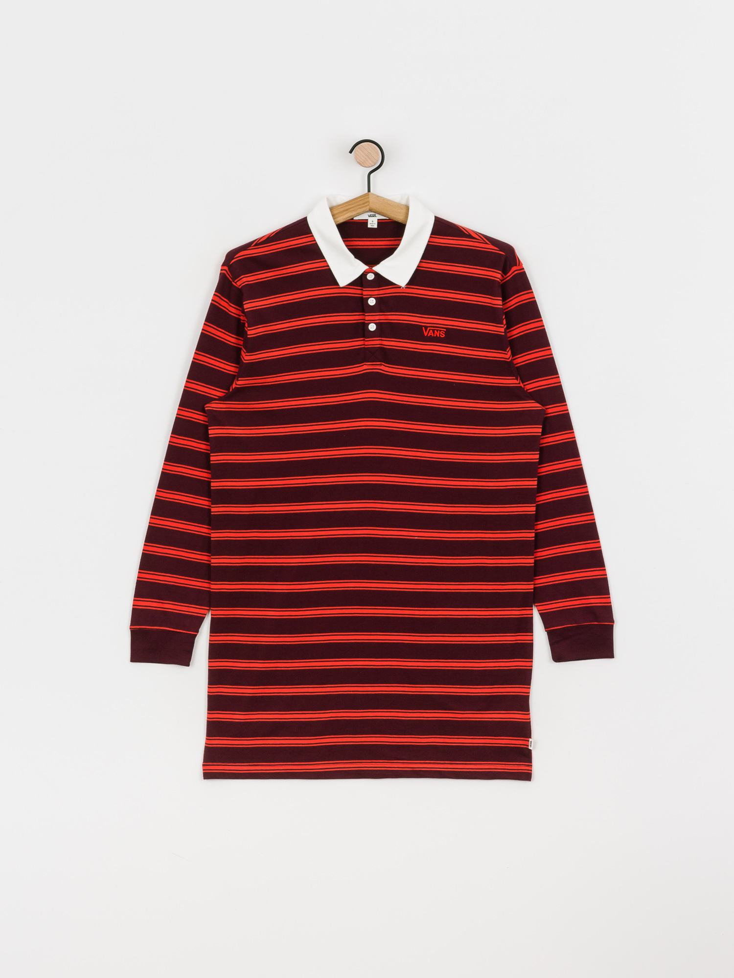 Sukienka Vans Stripe Polo Wmn (port royale)