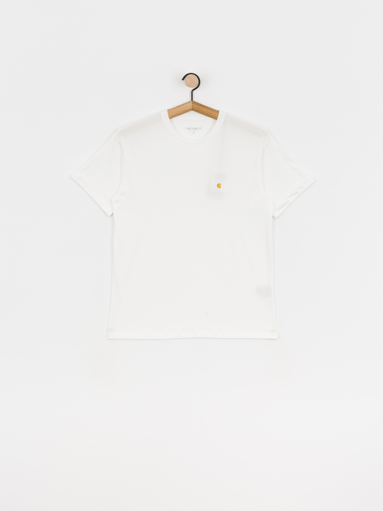 T-shirt Carhartt WIP Chase Wmn (white/gold)