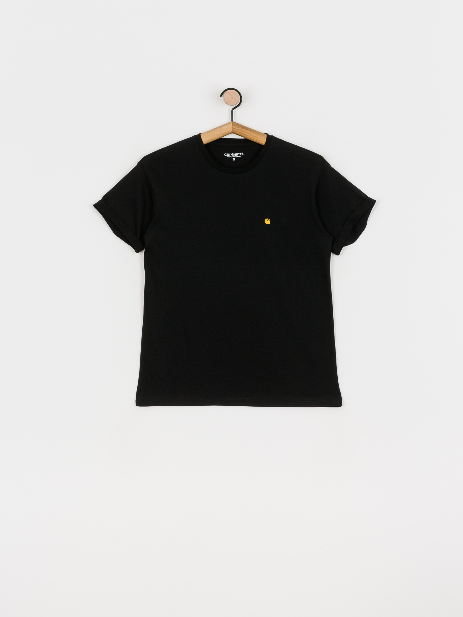 T-shirt Carhartt WIP Chase Wmn (black/gold)