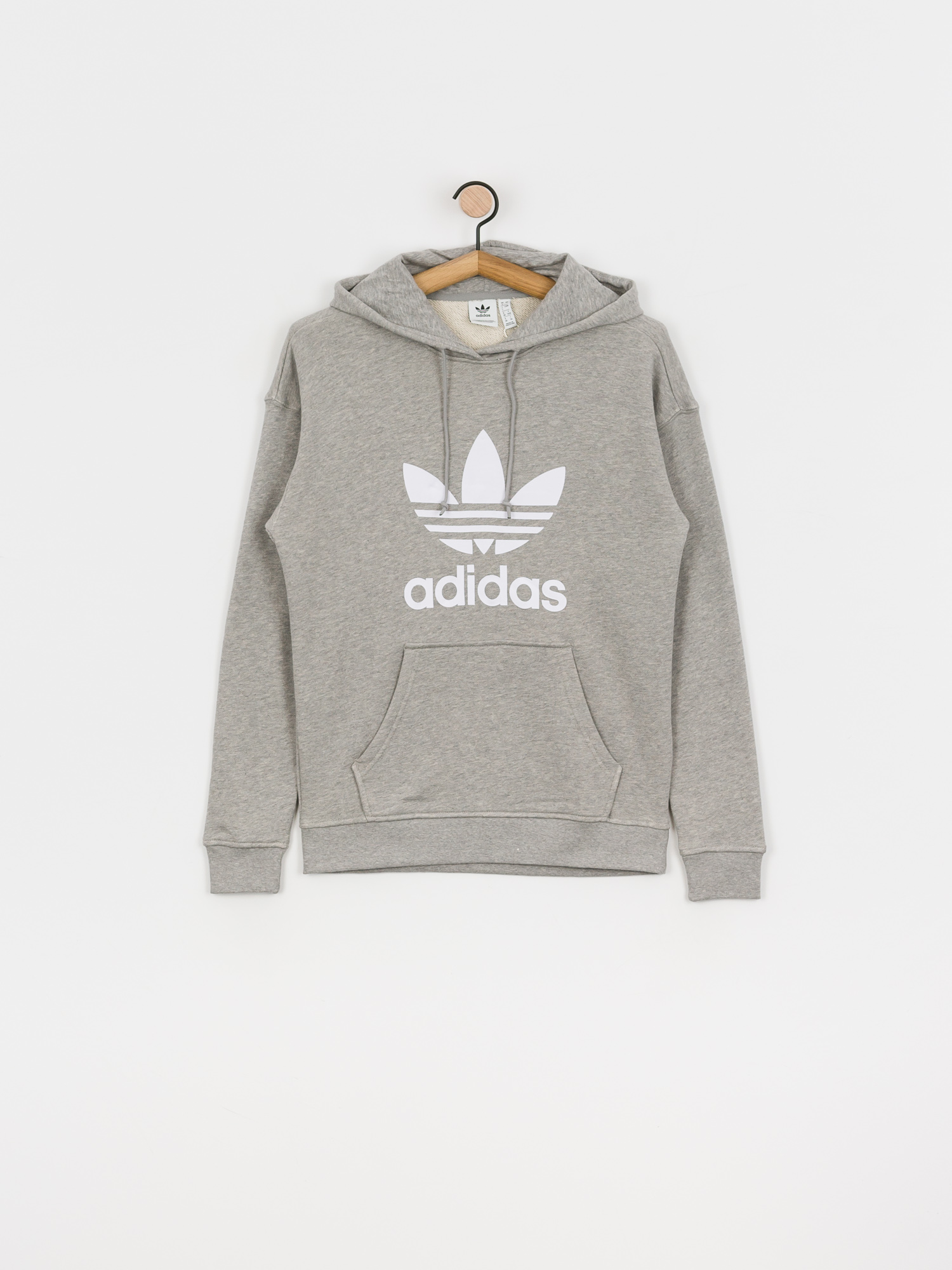 Bluza z kapturem adidas Originals Trf HD Wmn (mgreyh/white)