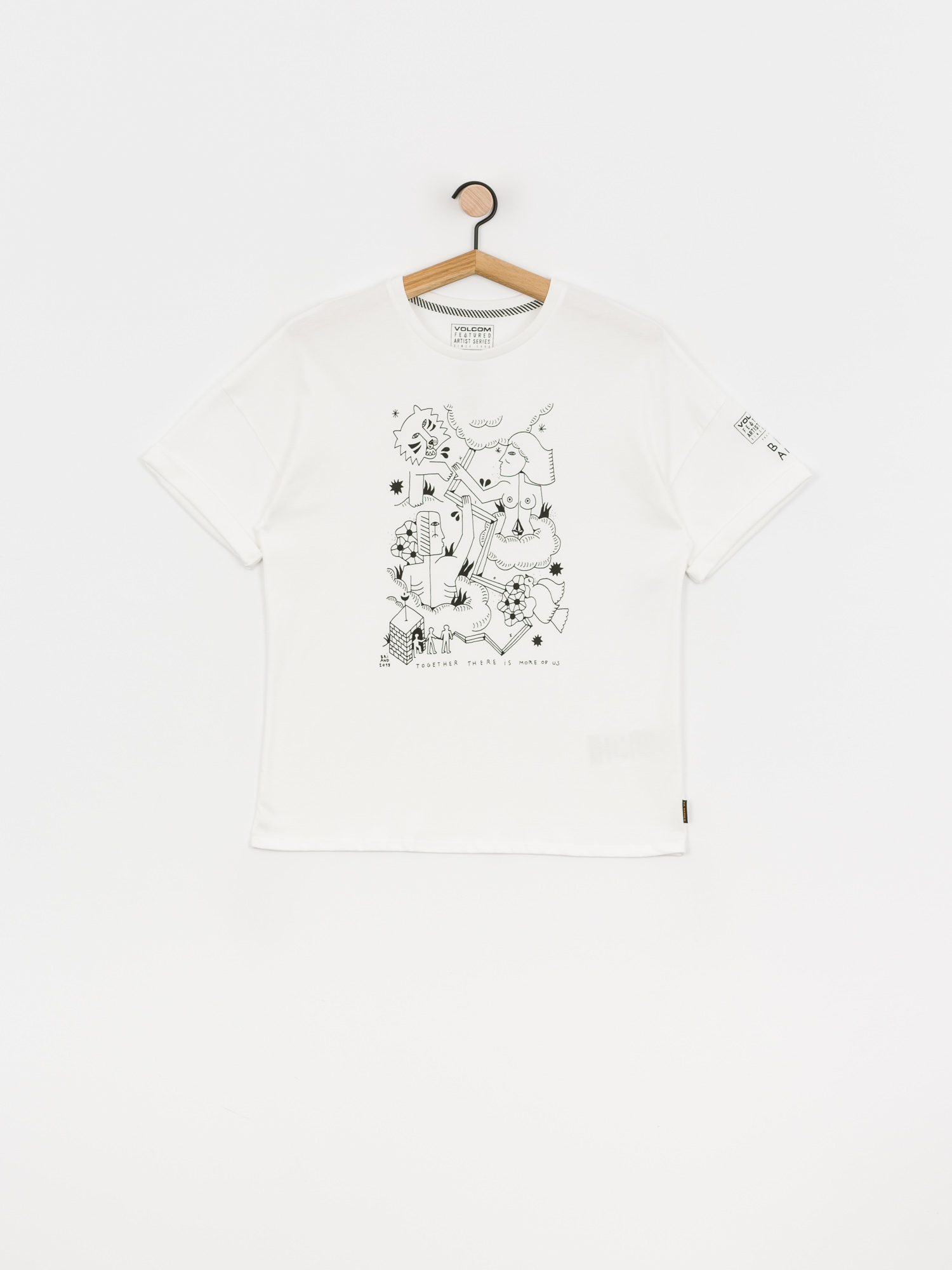 T-shirt Volcom Briand Wmn (white)