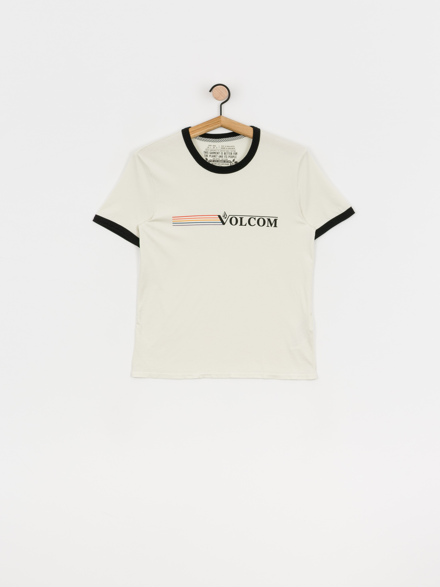 T-shirt Volcom Truly Ringer Wmn (mist)