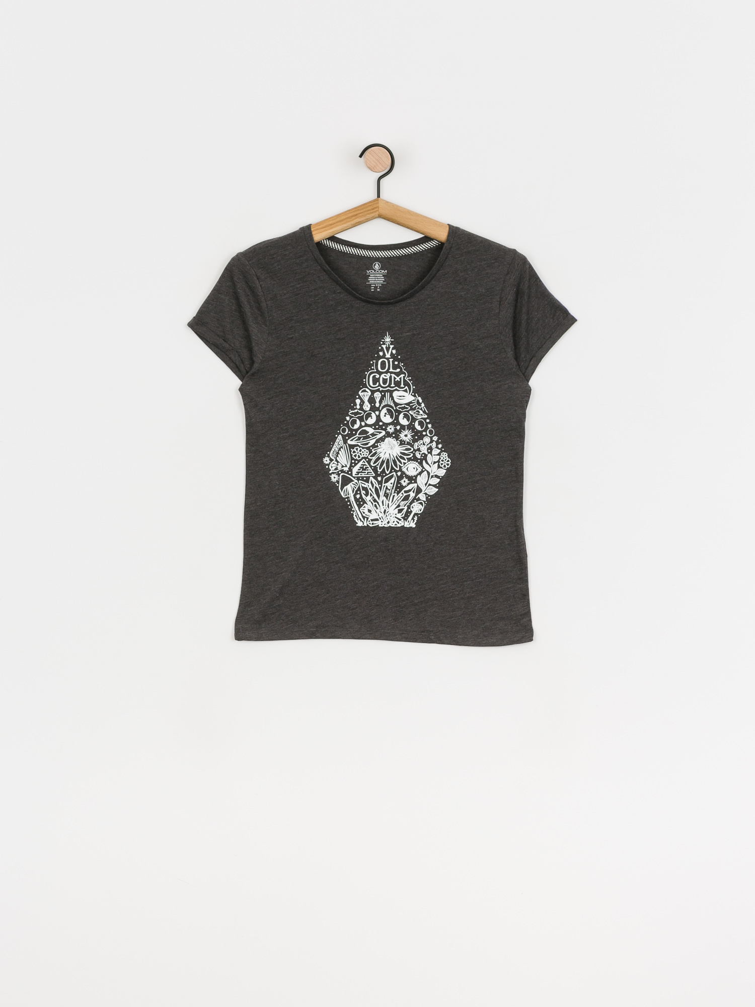 T-shirt Volcom Radical Daze Wmn (charcoal)