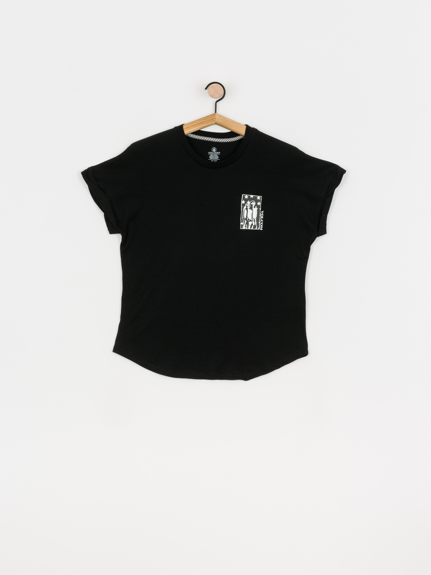 T-shirt Volcom Breaknot Wmn (black)