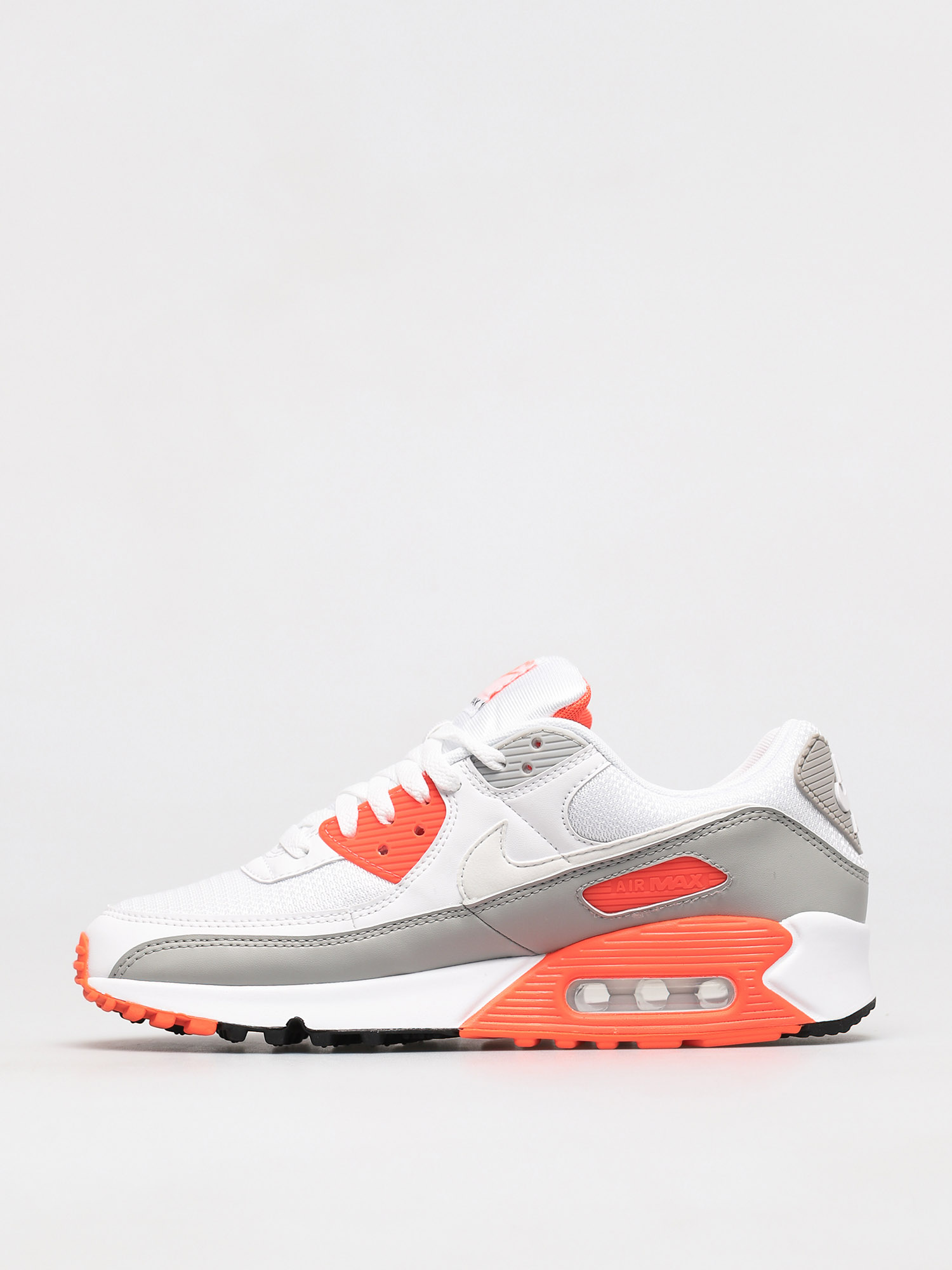 Buty Nike Air Max 90 (white/white hyper orange lt smoke grey)