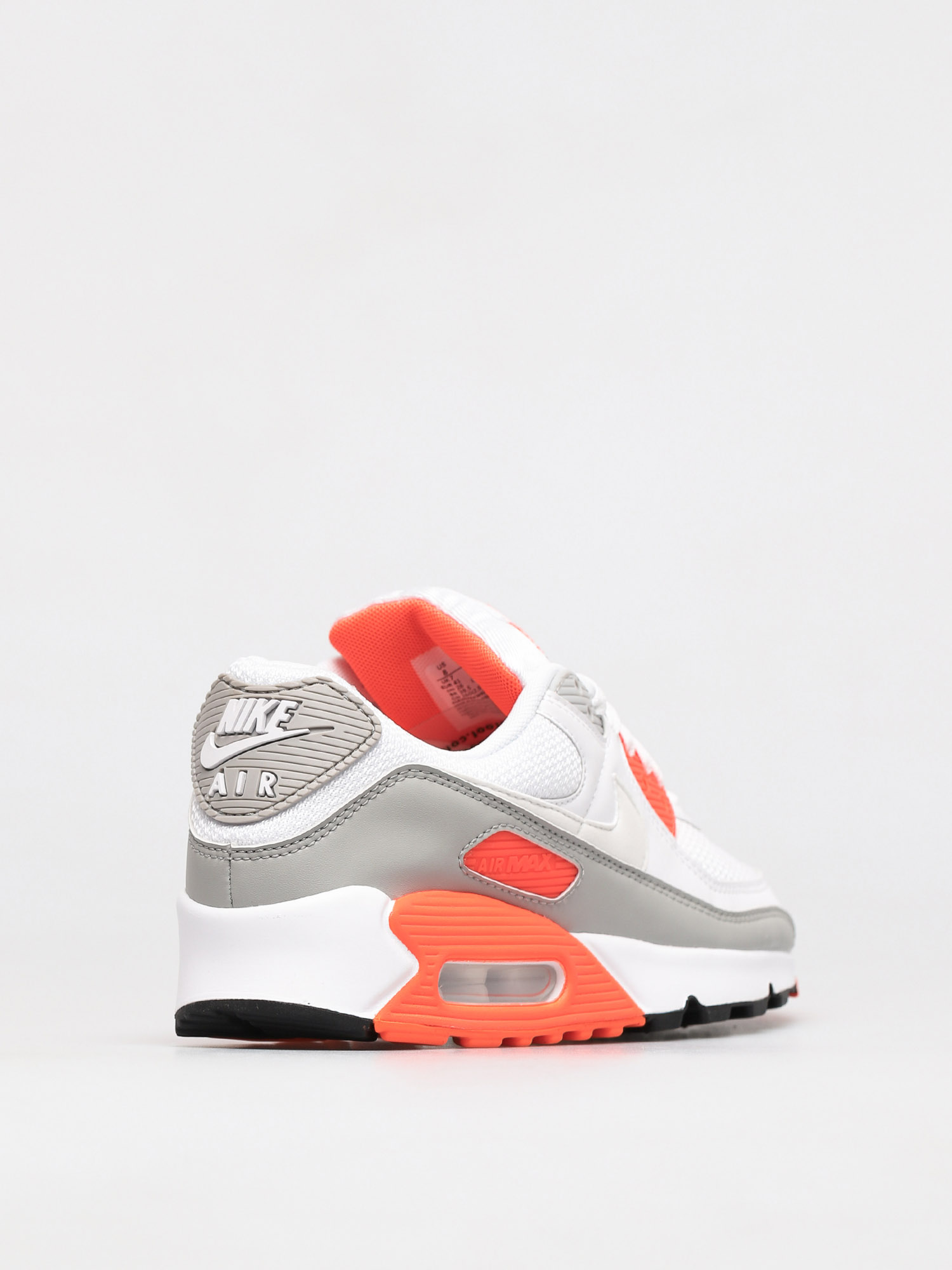 Buty Nike Air Max 90 (white/white hyper orange lt smoke grey)