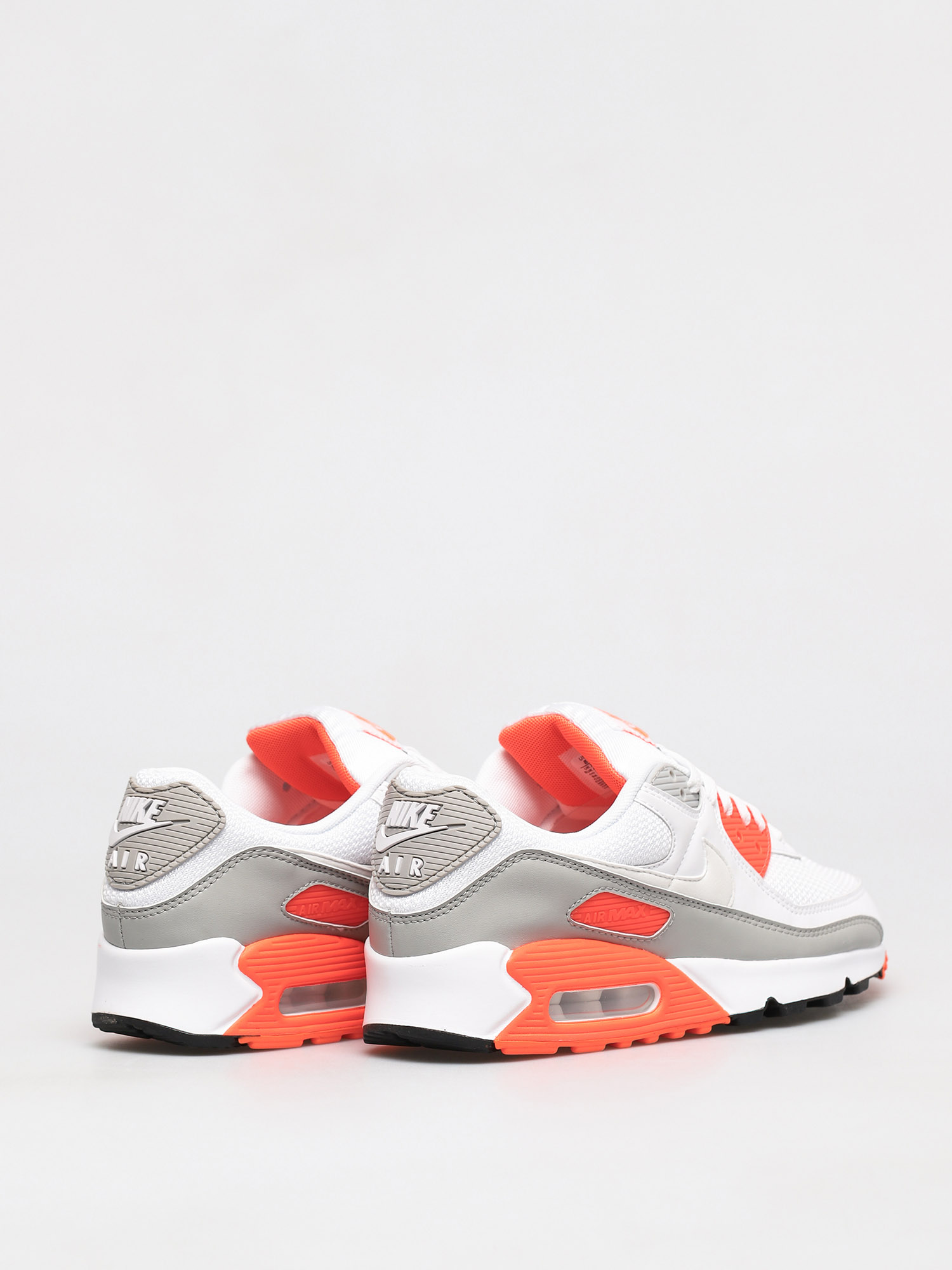 Buty Nike Air Max 90 (white/white hyper orange lt smoke grey)