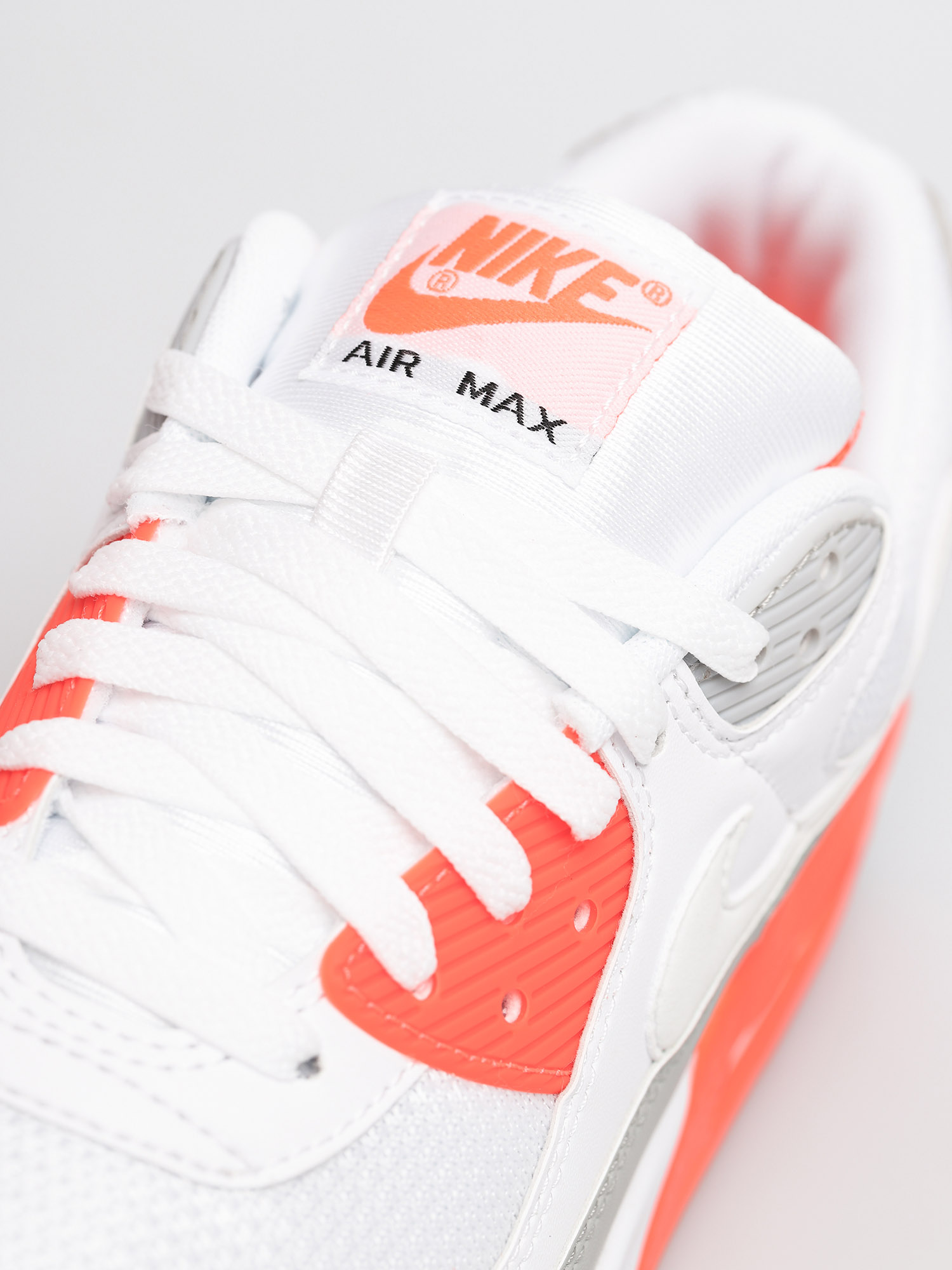 Buty Nike Air Max 90 (white/white hyper orange lt smoke grey)