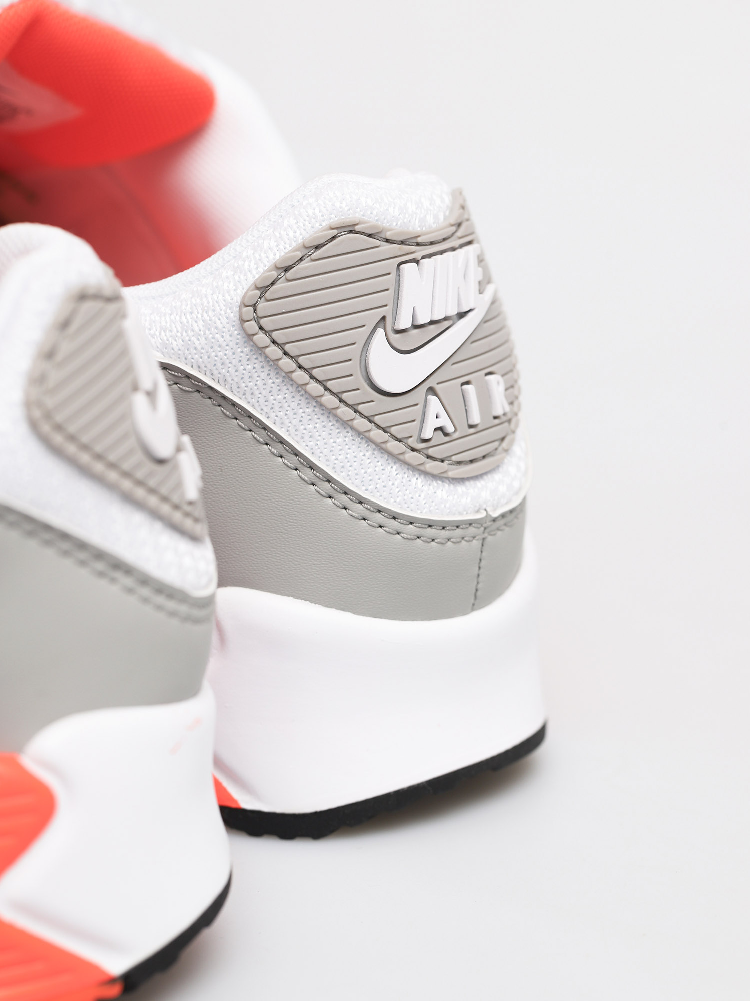 Buty Nike Air Max 90 (white/white hyper orange lt smoke grey)