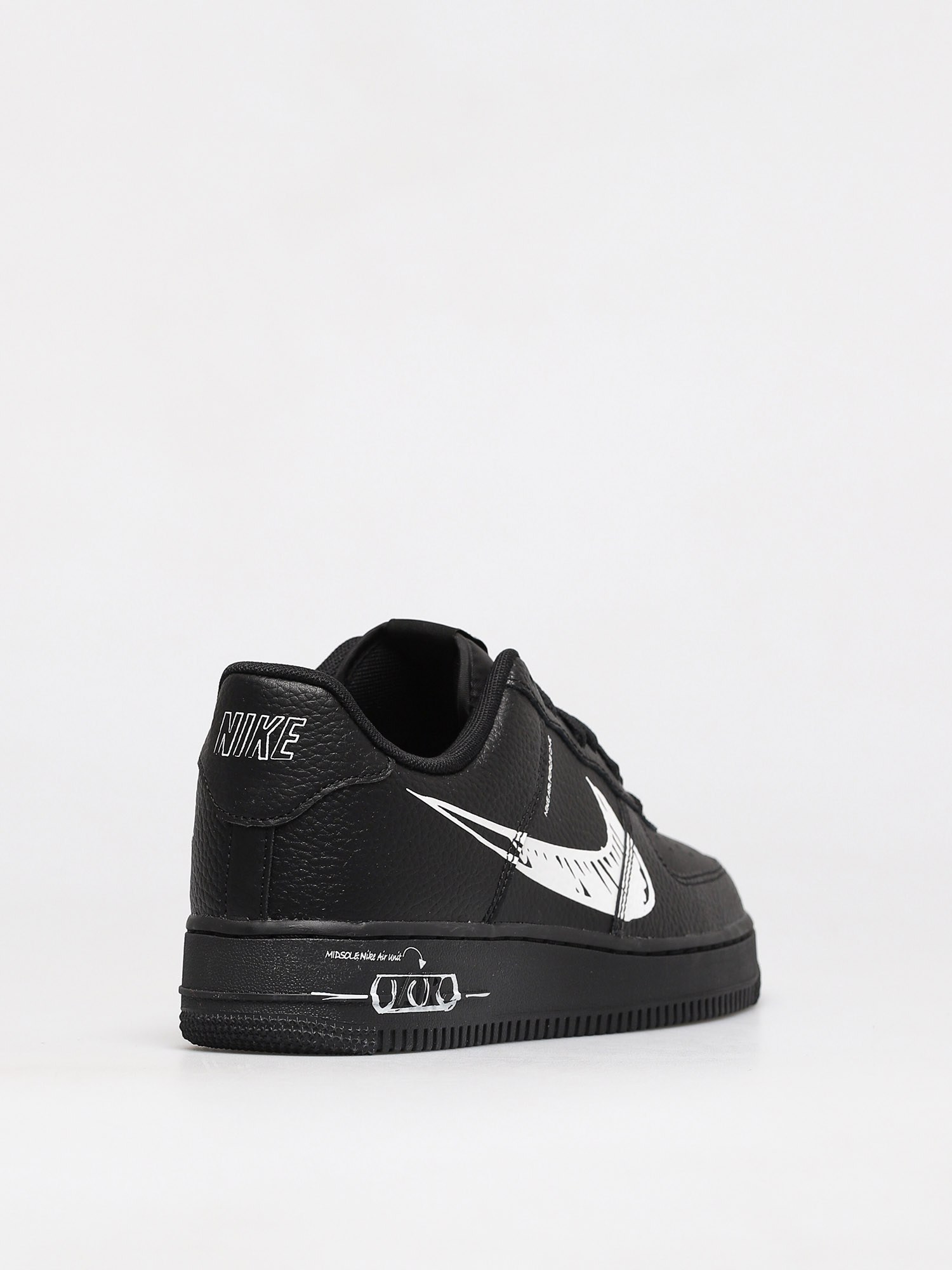 Buty Nike Air Force 1 Lv8 Utility (black/white black)
