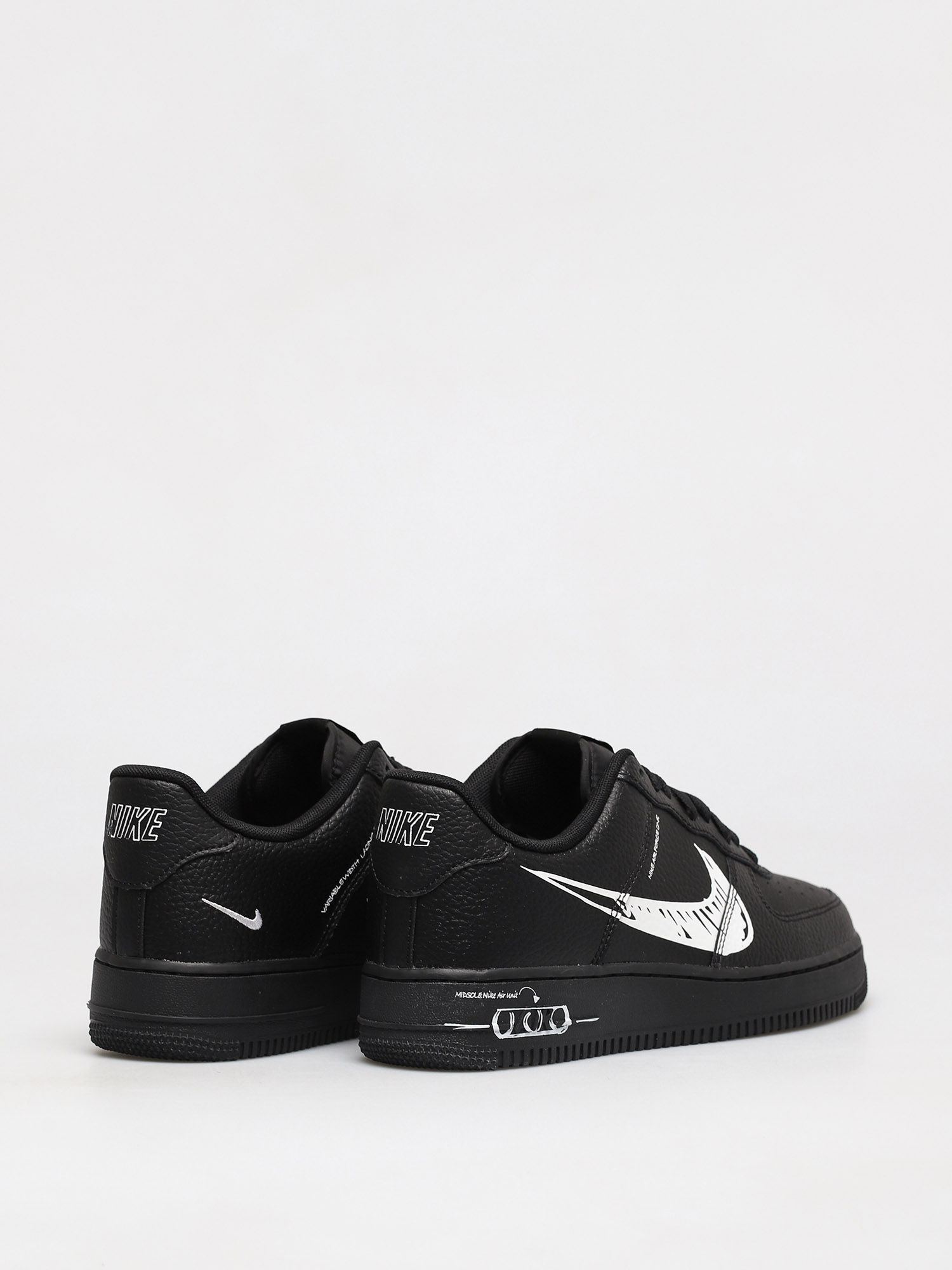 Buty Nike Air Force 1 Lv8 Utility (black/white black)