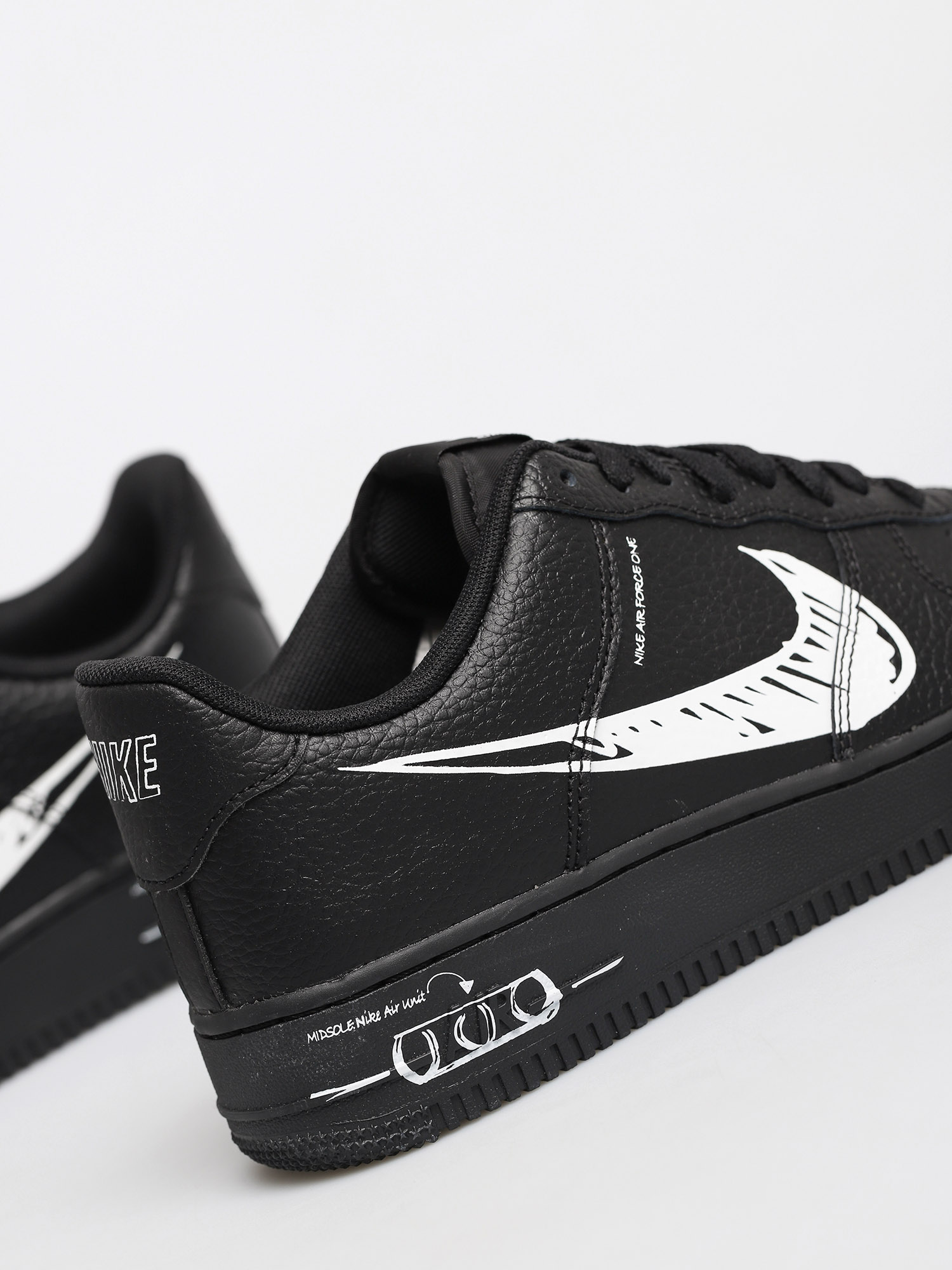 Buty Nike Air Force 1 Lv8 Utility (black/white black)