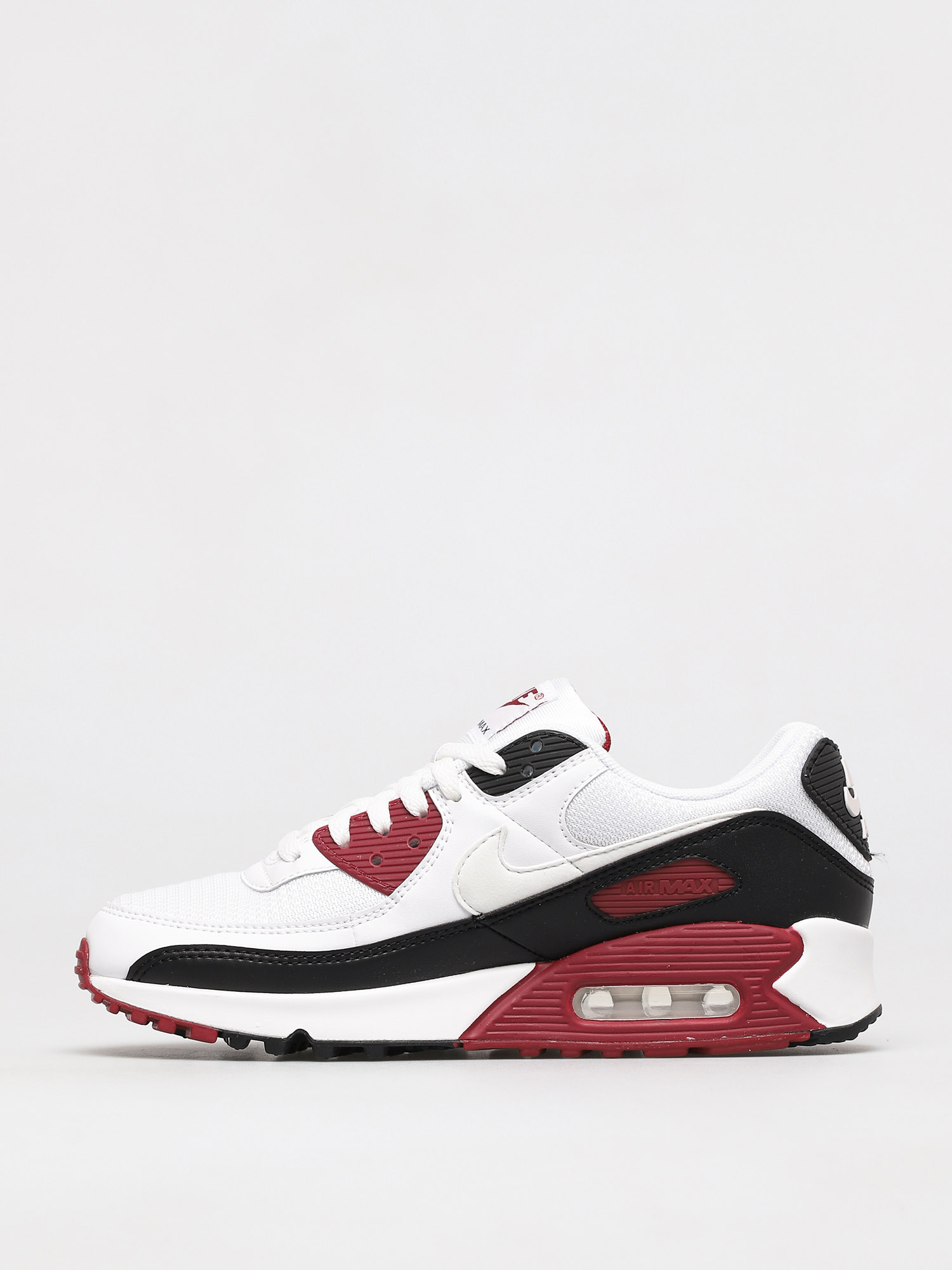 Buty Nike Air Max 90 (white/white new maroon black)