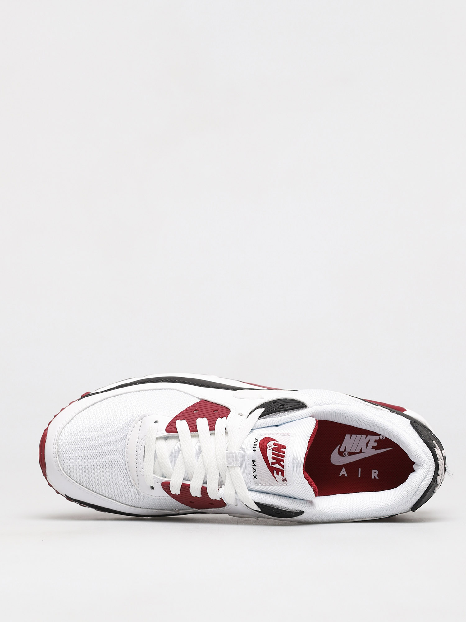 Buty Nike Air Max 90 (white/white new maroon black)