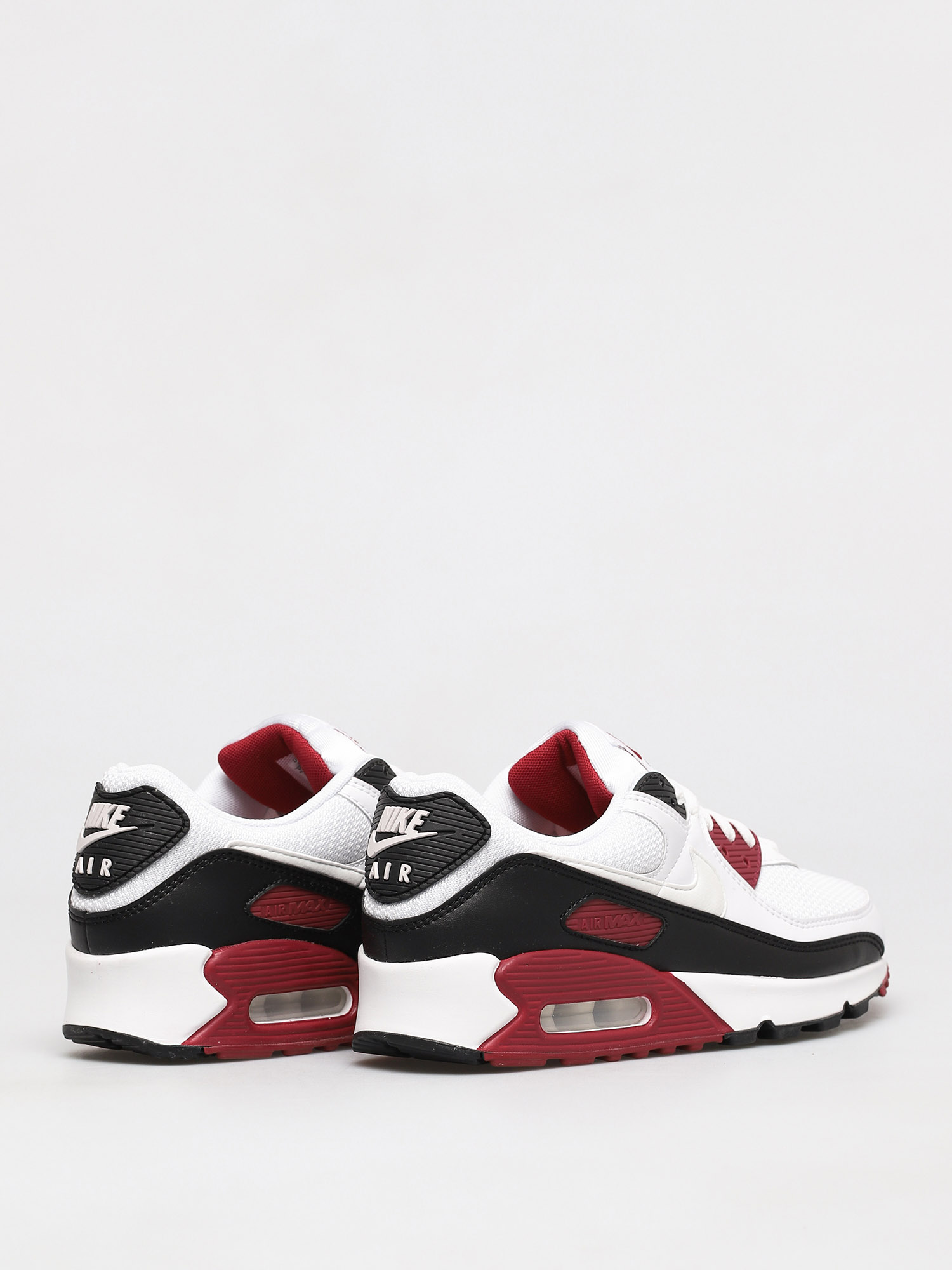 Buty Nike Air Max 90 (white/white new maroon black)