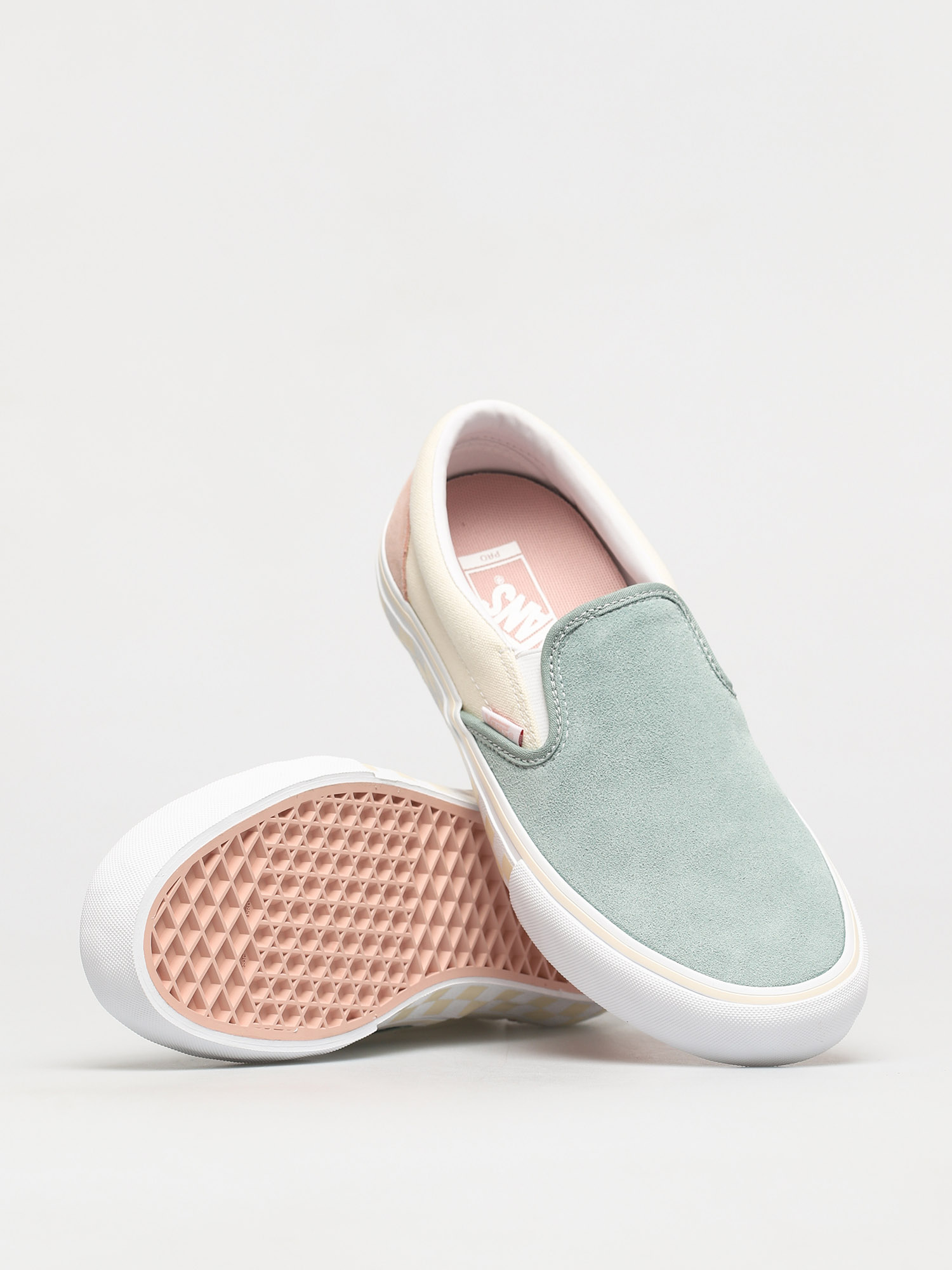 Buty Vans Slip On Pro (washout/blue/antique)