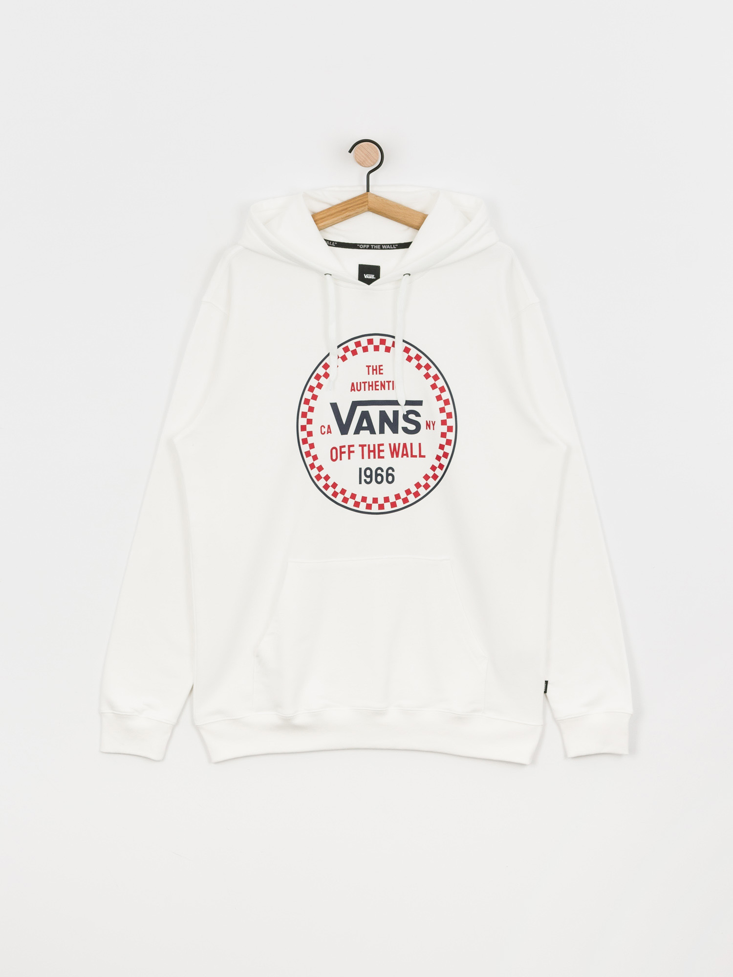 Bluza z kapturem Vans Checker 66 HD (white)