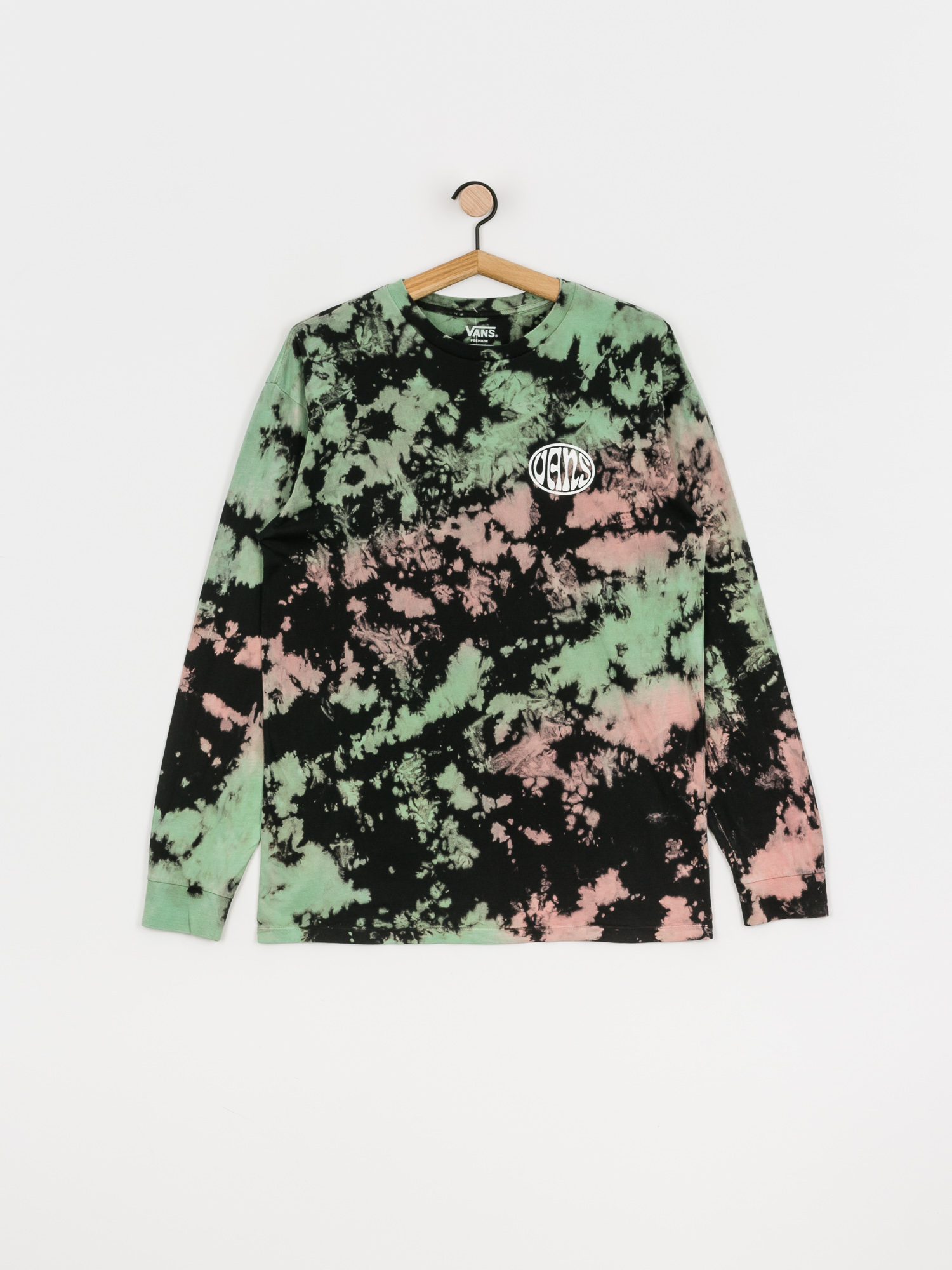 Longsleeve Vans Wall Slide Tie Dye (black tie dye)