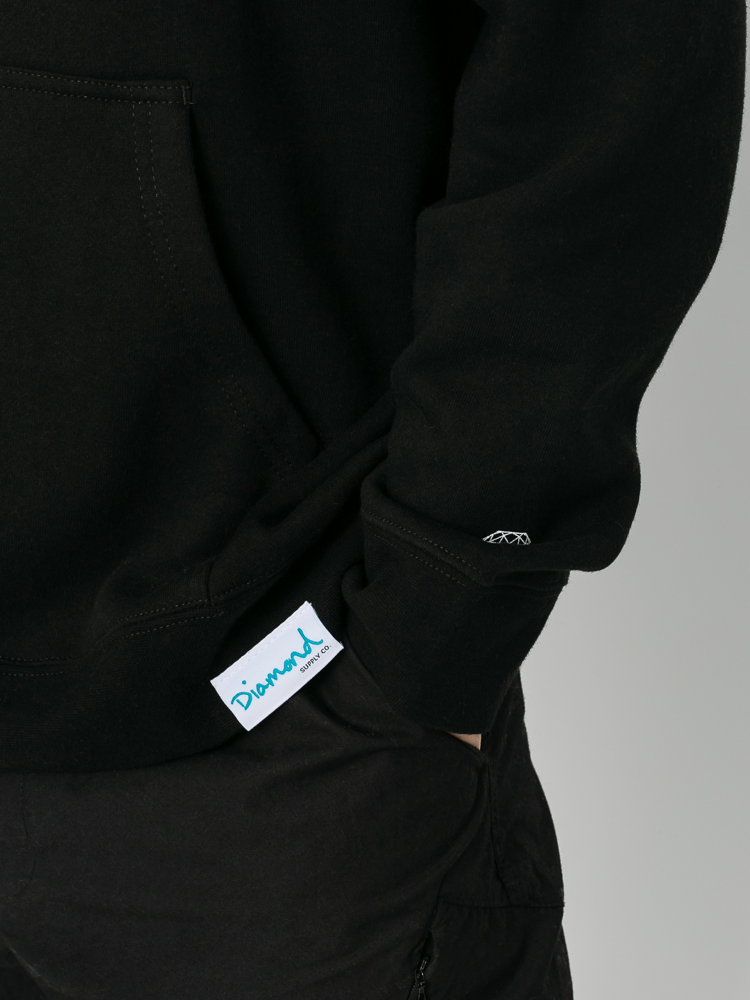 Bluza z kapturem Diamond Supply Co. Cam Ron Sign HD (black)