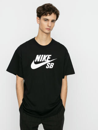 T-shirt Nike SB Logo (black/white)