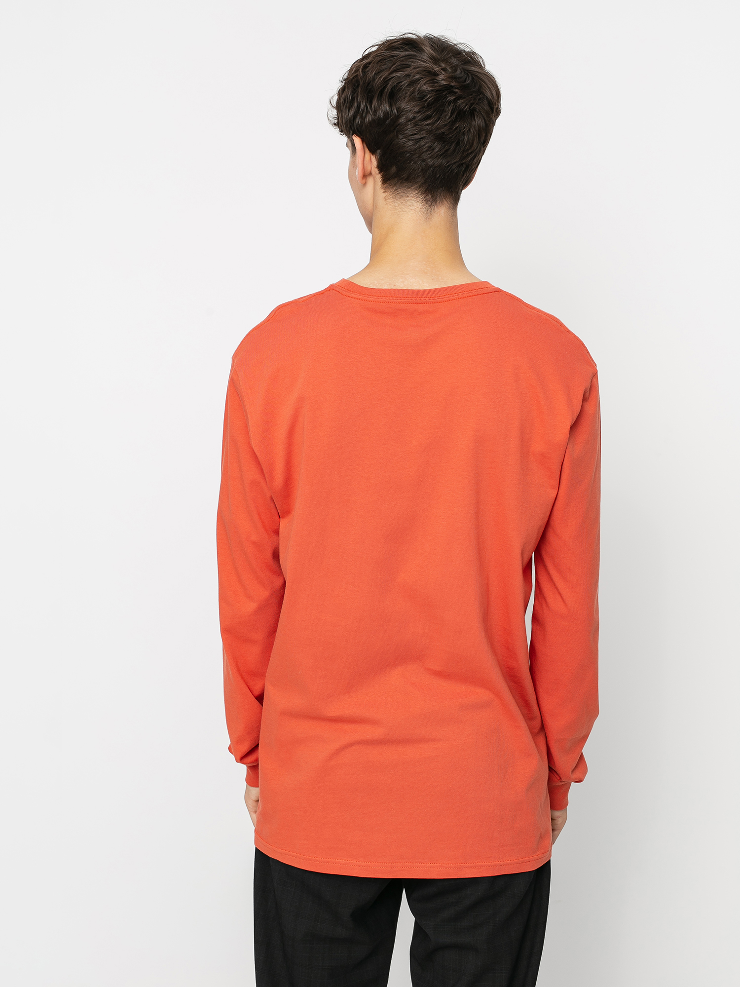 Longsleeve Quiksilver Check Yo Self (chili)