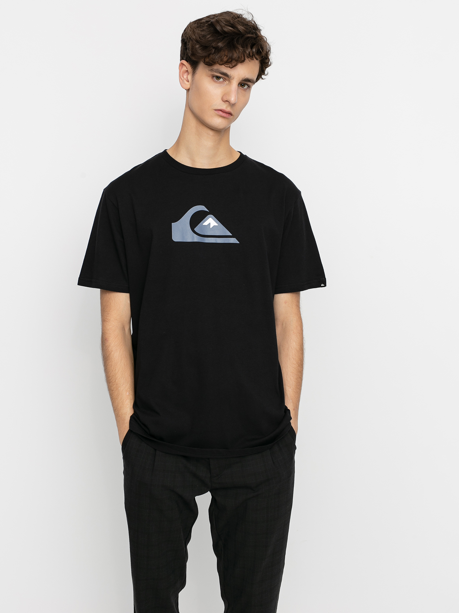 T-shirt Quiksilver Comp Logo (black)