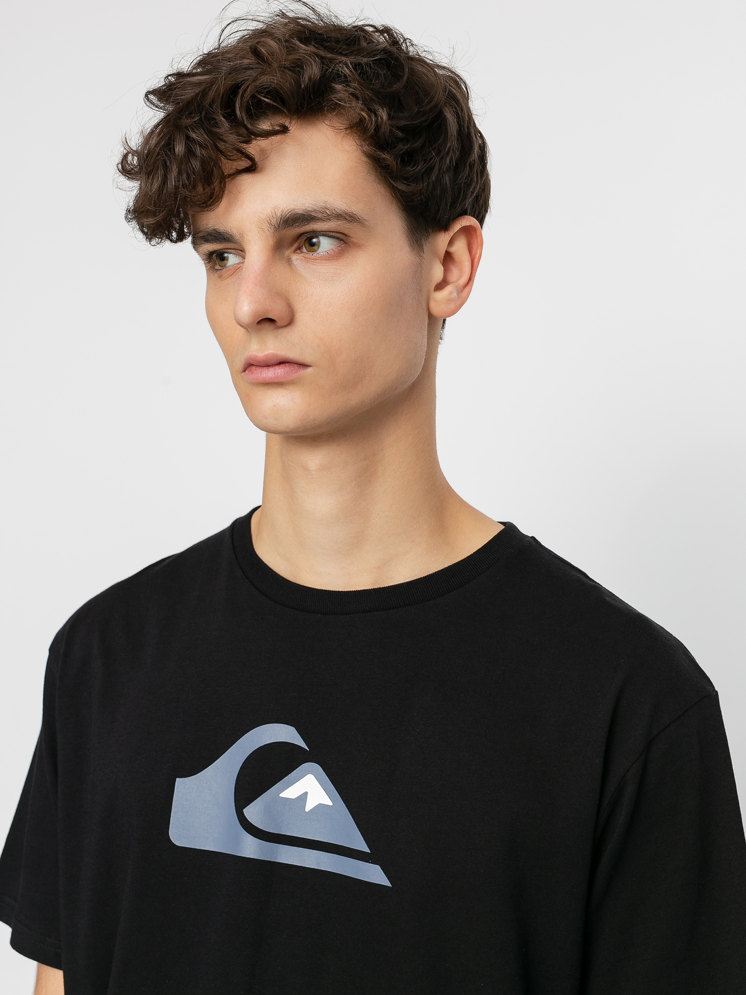 T-shirt Quiksilver Comp Logo (black)