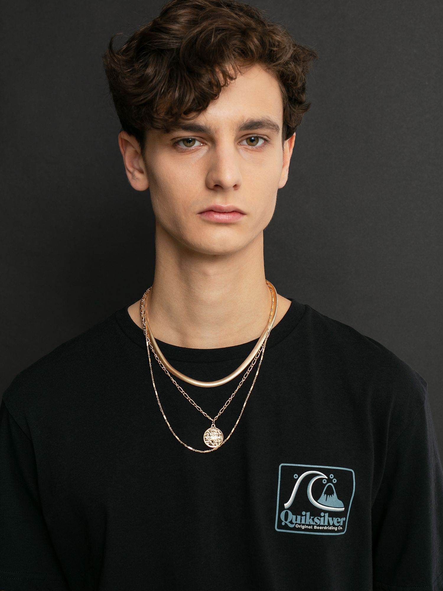 T-shirt Quiksilver Beach Tones (black)