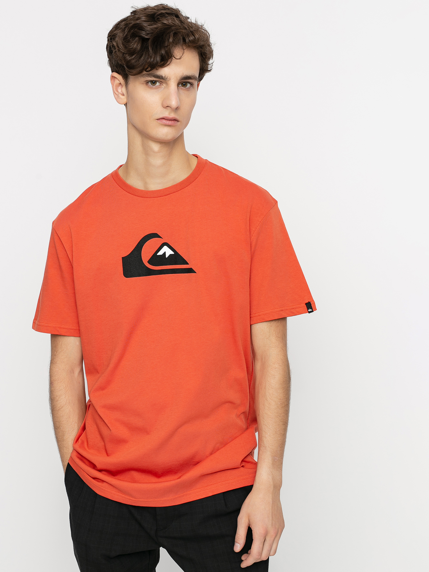 T-shirt Quiksilver Comp Logo (chili)