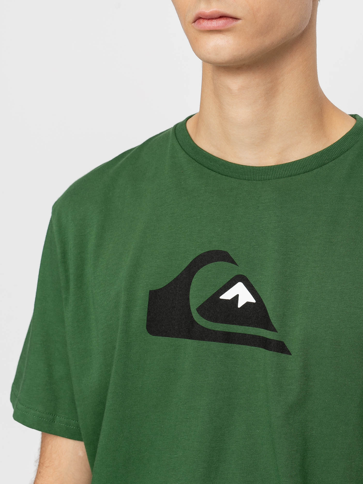 T-shirt Quiksilver Comp Logo (greener pastures)