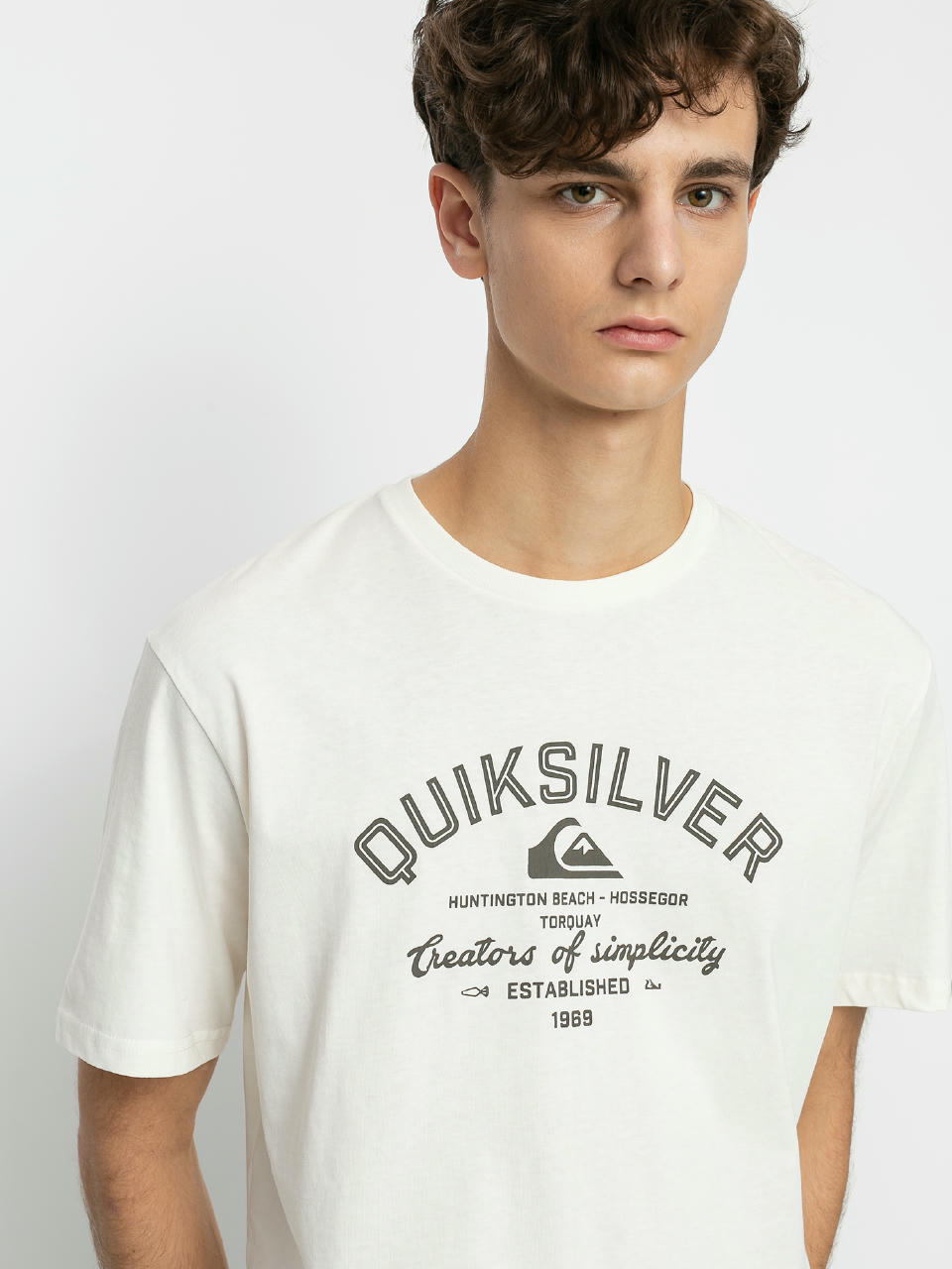 T-shirt Quiksilver Creators Of Simplicity (snow white)