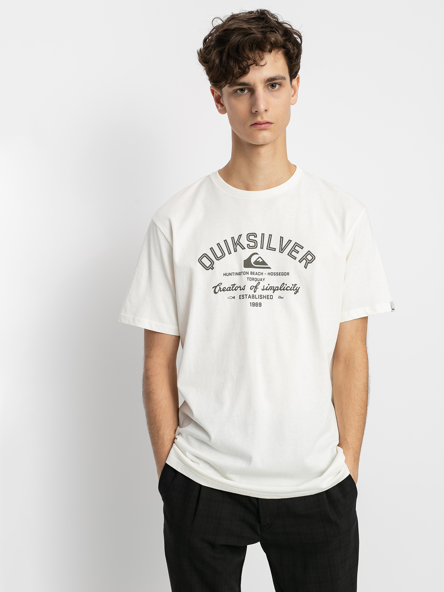 T-shirt Quiksilver Creators Of Simplicity (snow white)