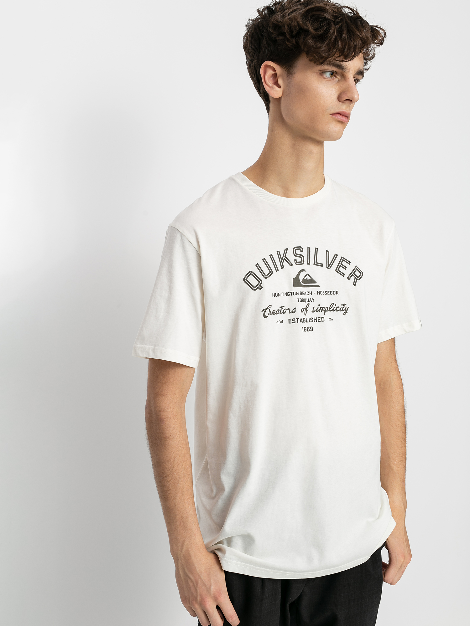 T-shirt Quiksilver Creators Of Simplicity (snow white)