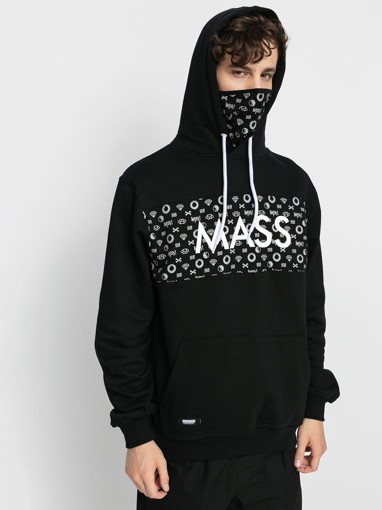 Bluza z kapturem MassDnm Lv HD (black)