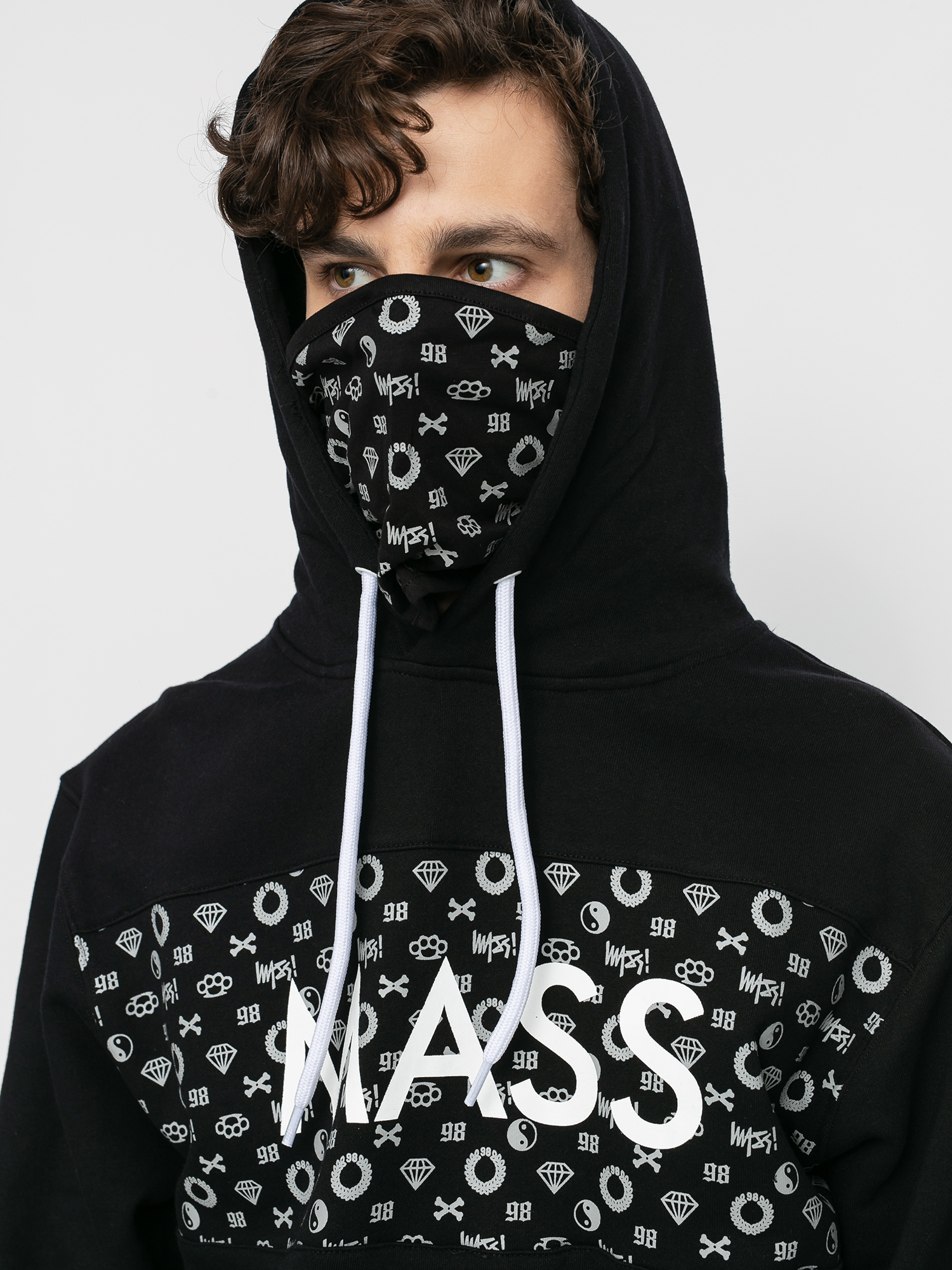 Bluza z kapturem MassDnm Lv HD (black)