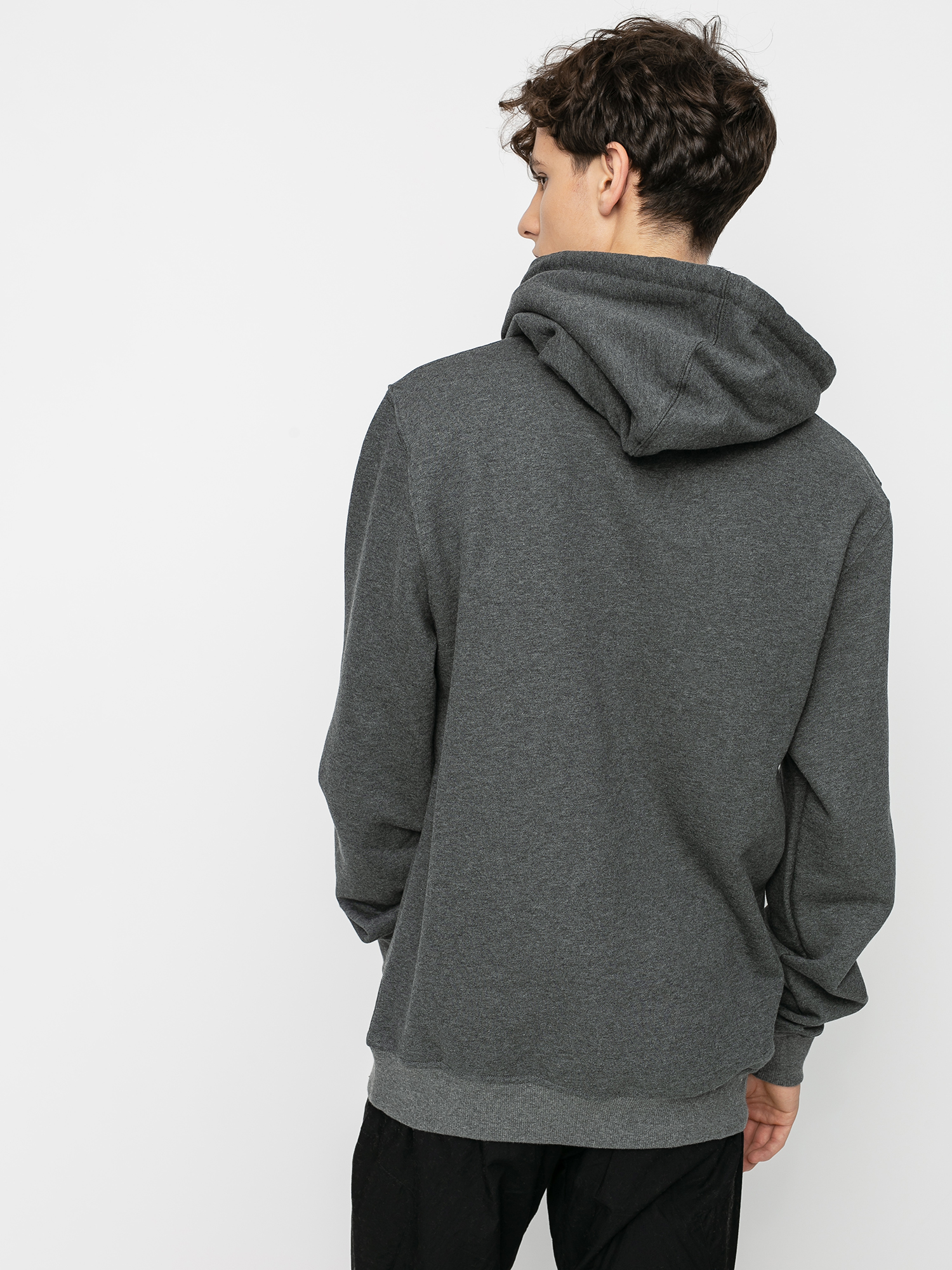 Bluza z kapturem MassDnm Classics Small Logo HD (dk heather grey)