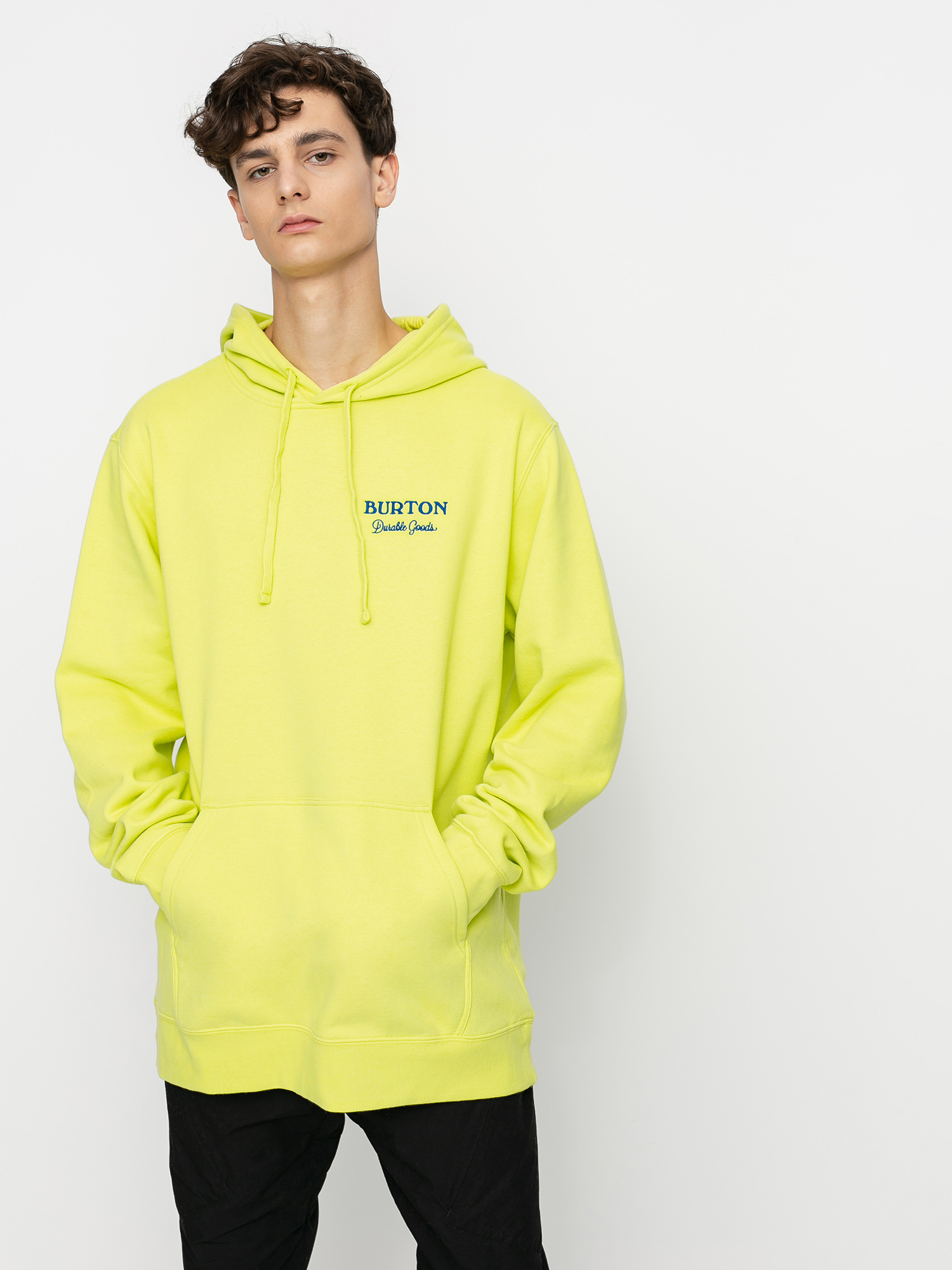 Bluza z kapturem Burton Durable Goods HD (limeade)