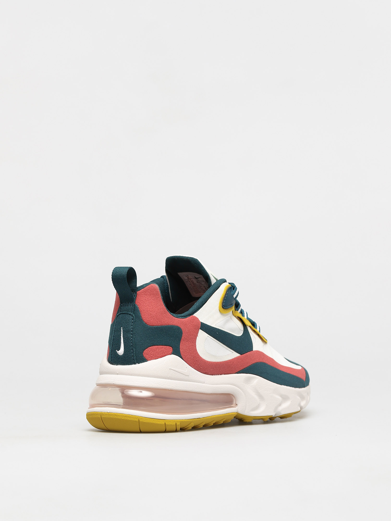Buty Nike Air Max 270 React (summit white/midnight turq pueblo red)