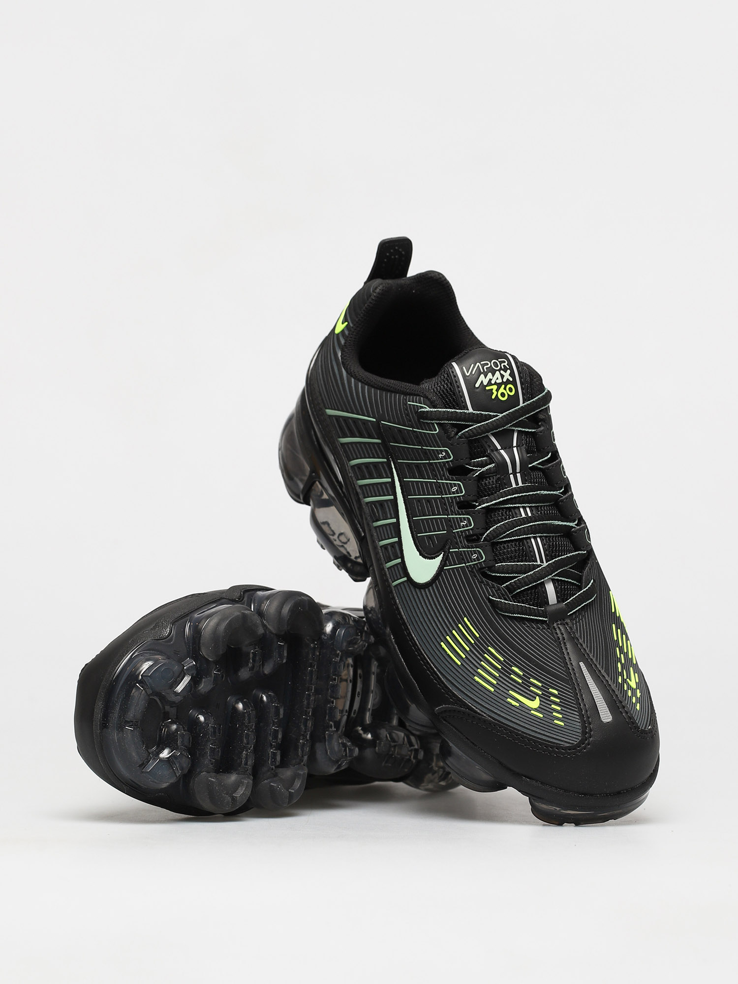 Buty Nike Air Vapormax 360 (black/pistachio frost silver pine volt)