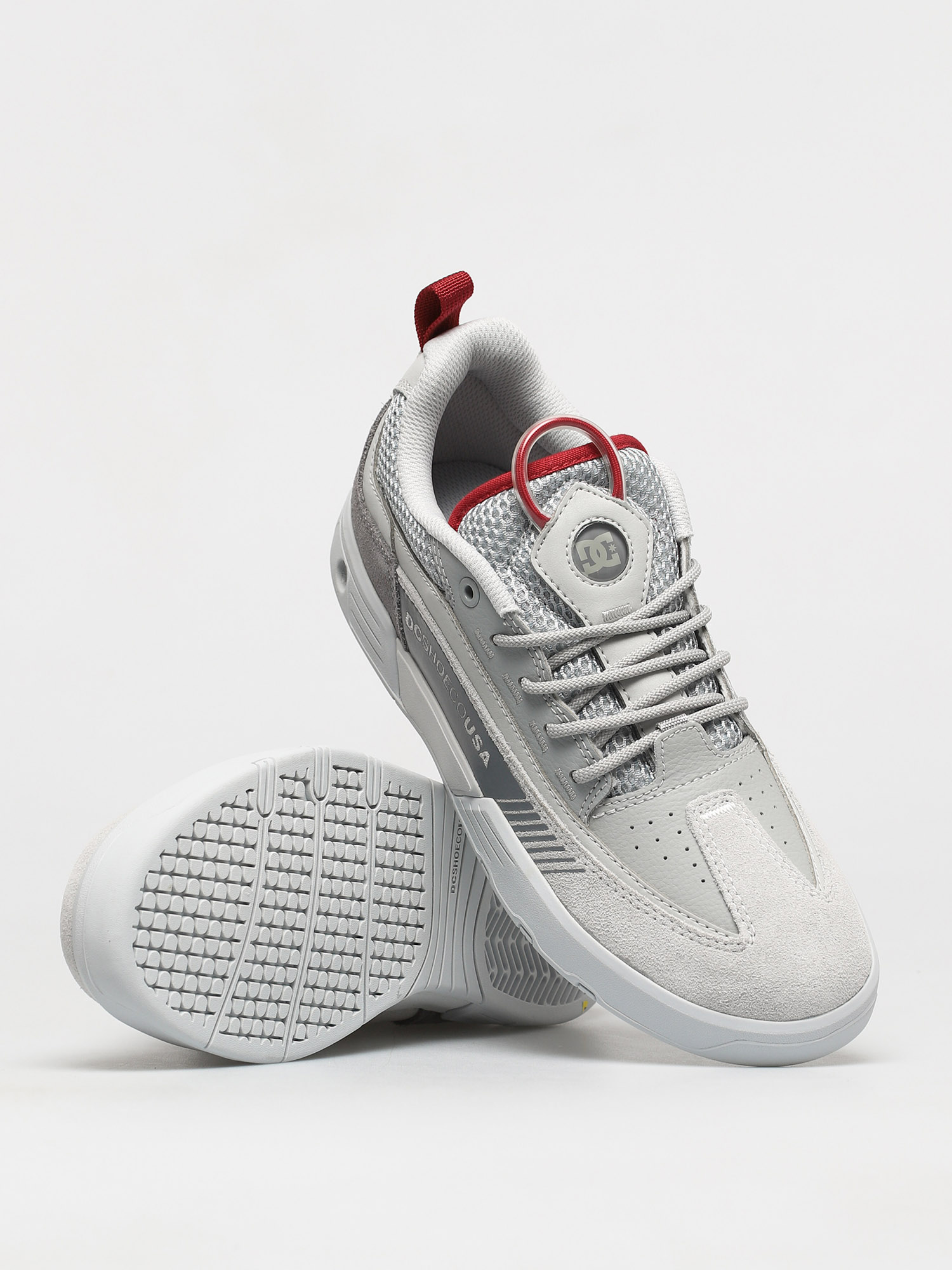 Buty DC Legacy 98 Slim (grey/dark red)