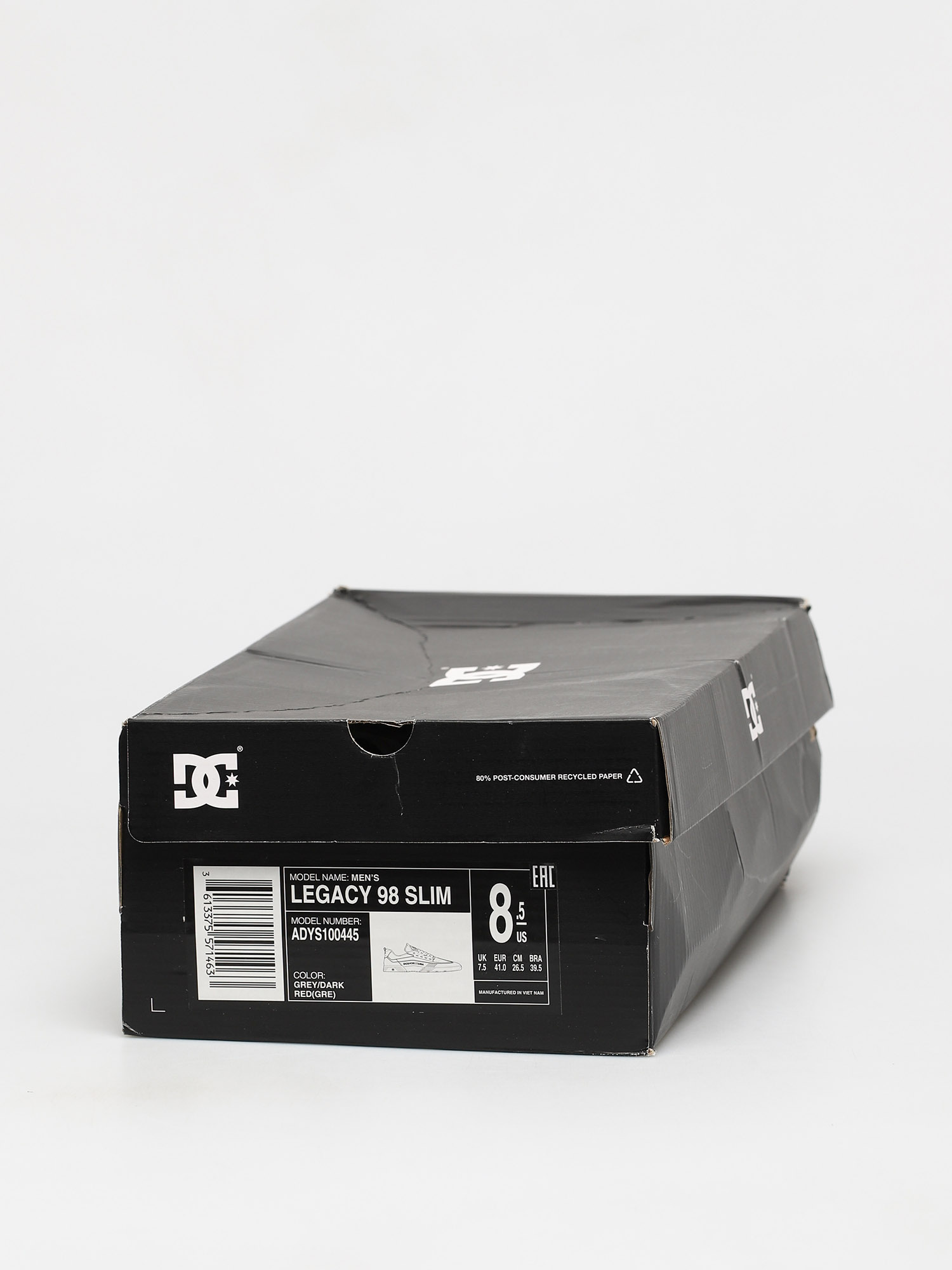 Buty DC Legacy 98 Slim (grey/dark red)